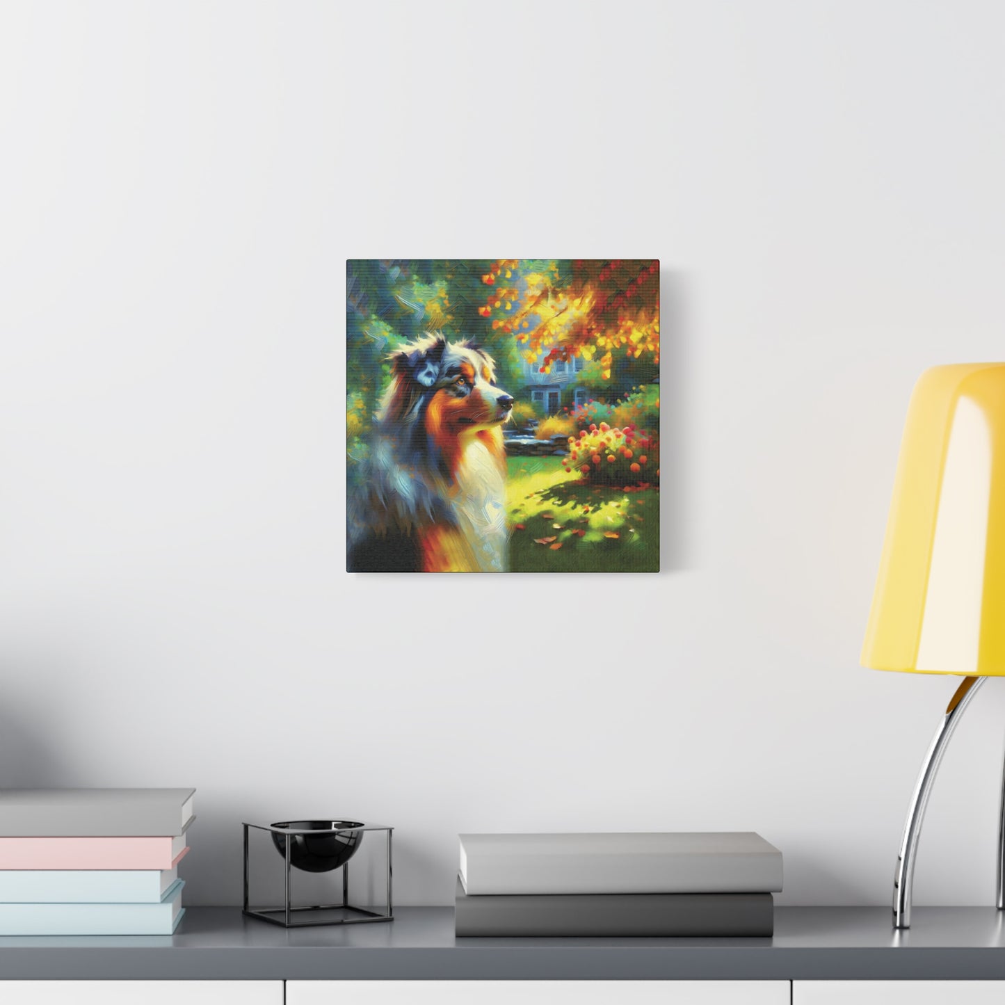 Aussie Autumn Impressionist Canvas Art Print