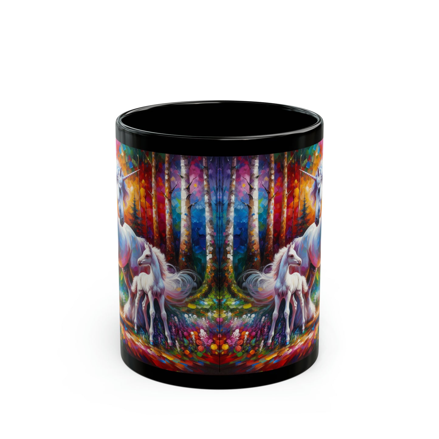 Unicorn Dad - Black Mugs (11oz, 15oz)