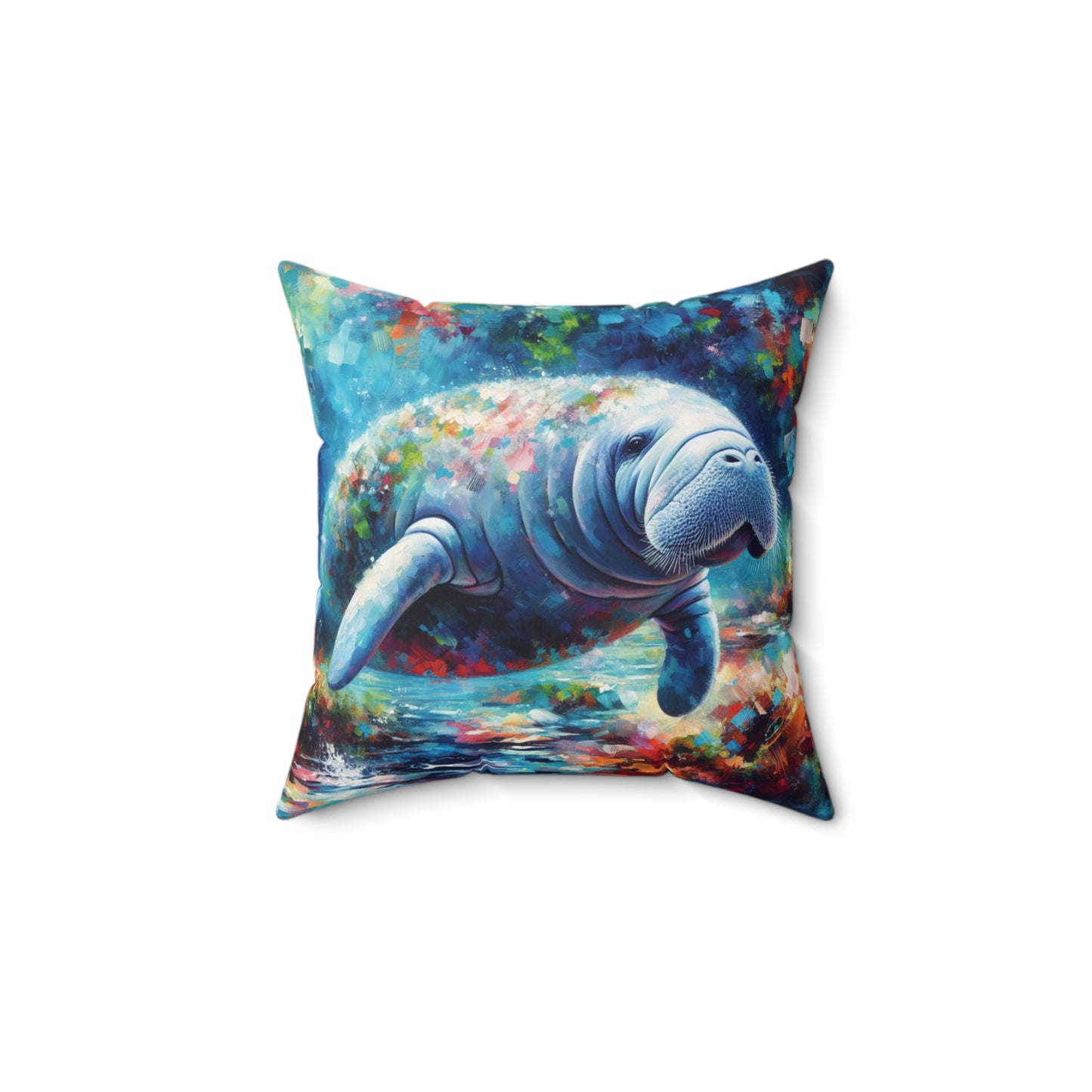 Manatee Garden - Square Pillows