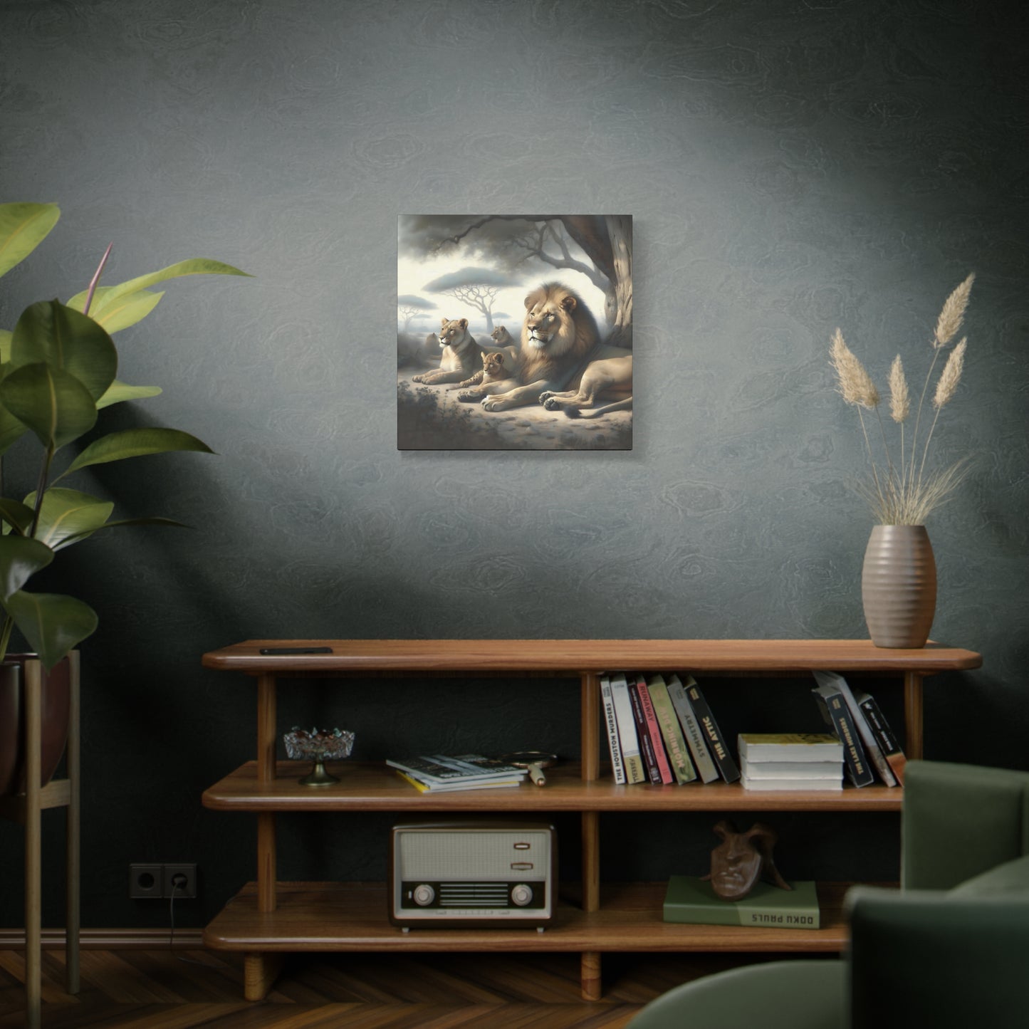 Lion's Pride Canvas Art Print