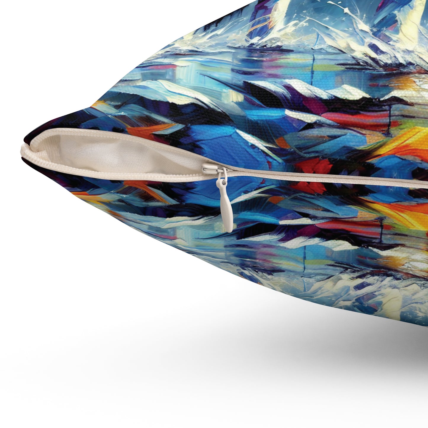 Reigning Wolves - Square Throw Pillows