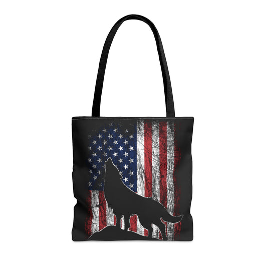 Flag Wolf - Tote Bag