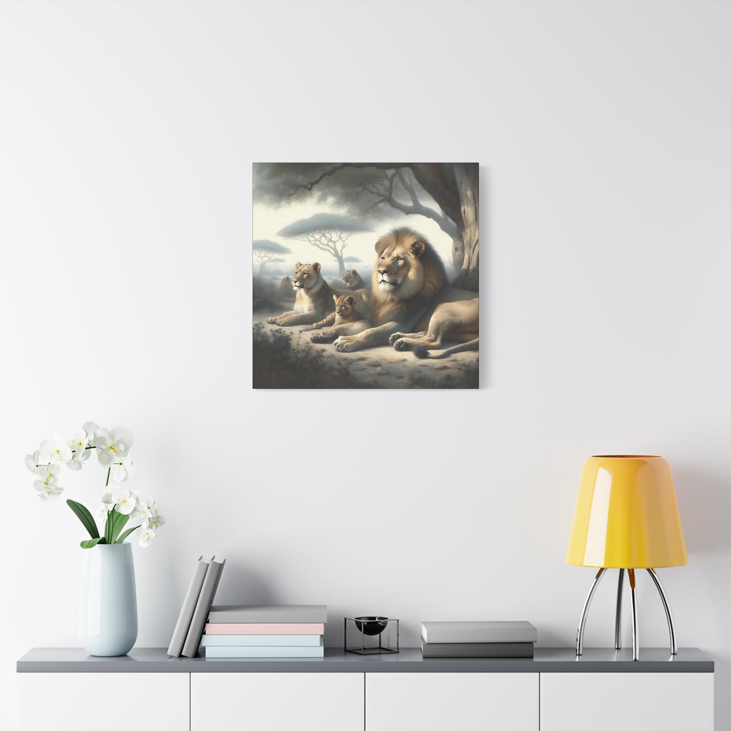 Lion's Pride Canvas Art Print