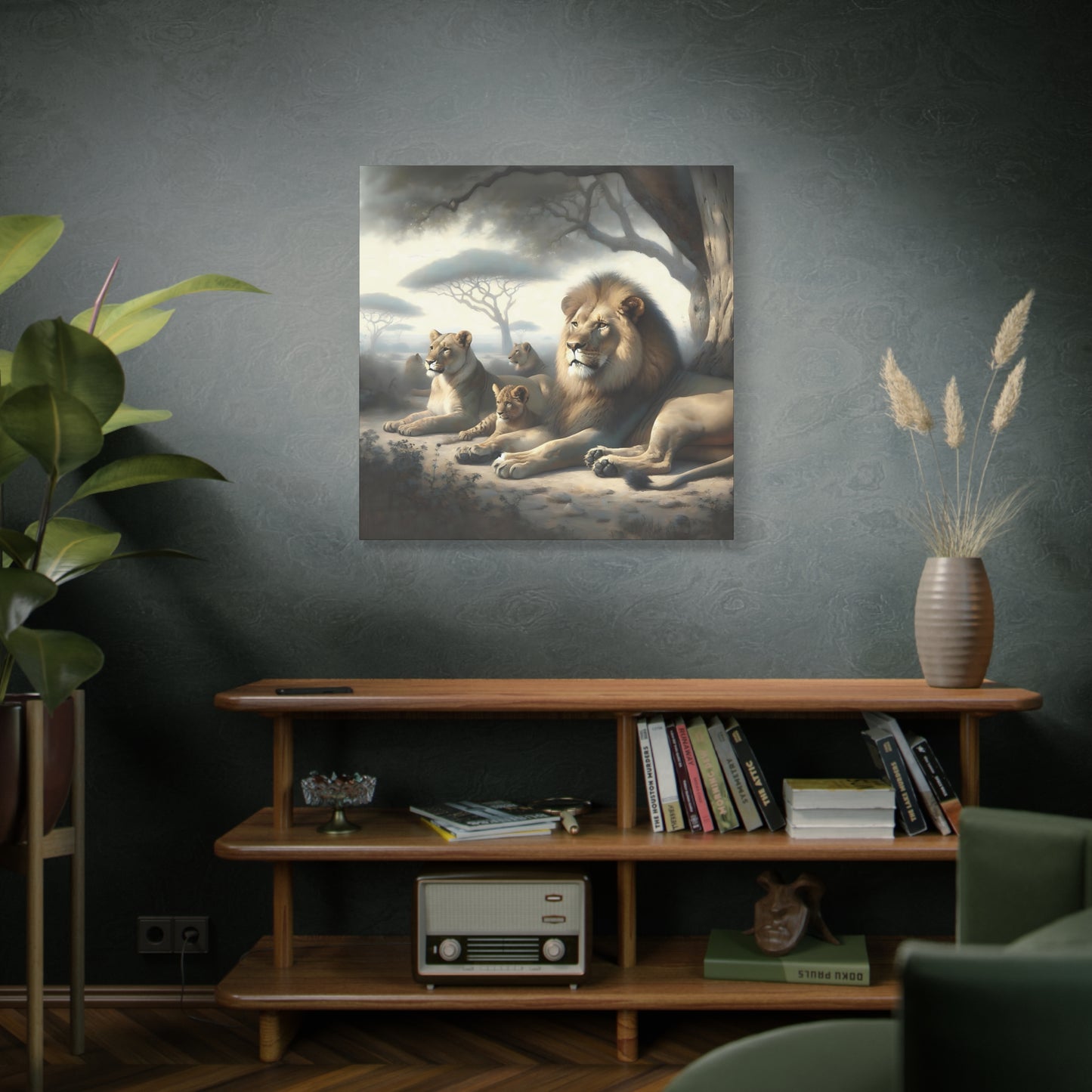 Lion's Pride Canvas Art Print