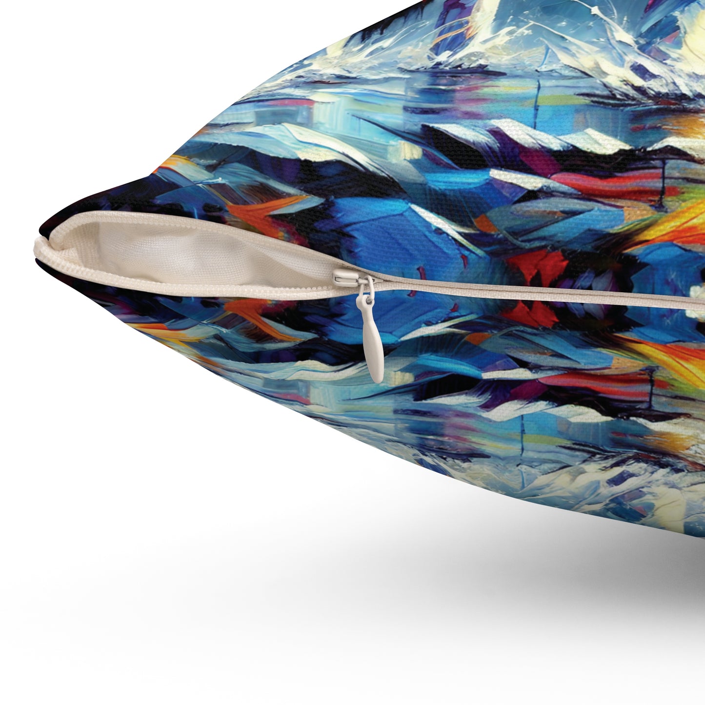 Reigning Wolves - Square Throw Pillows