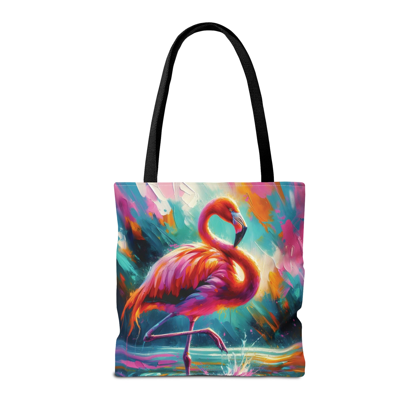Lone Flamingo - Tote Bag