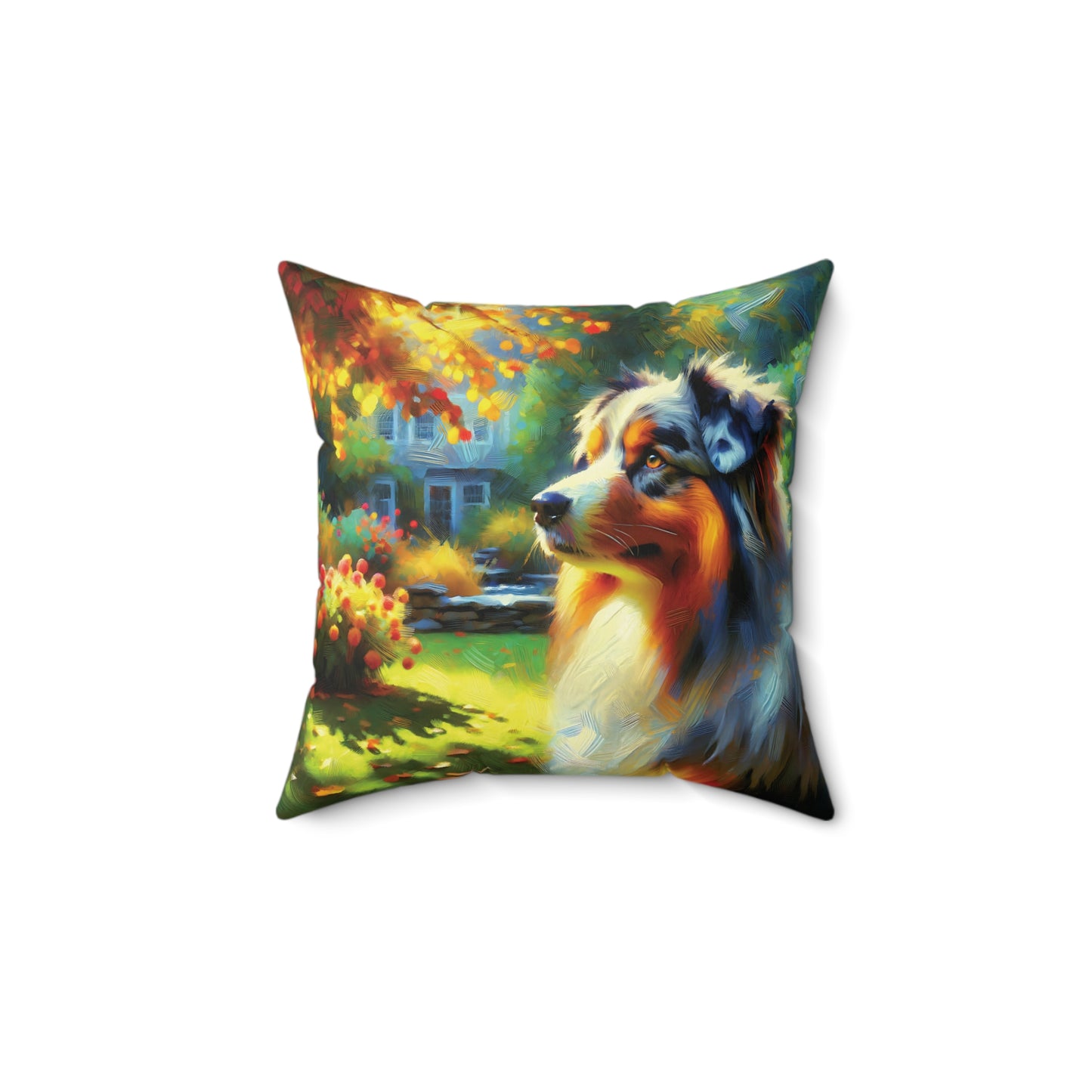 Aussie Autumn - Square Throw Pillow