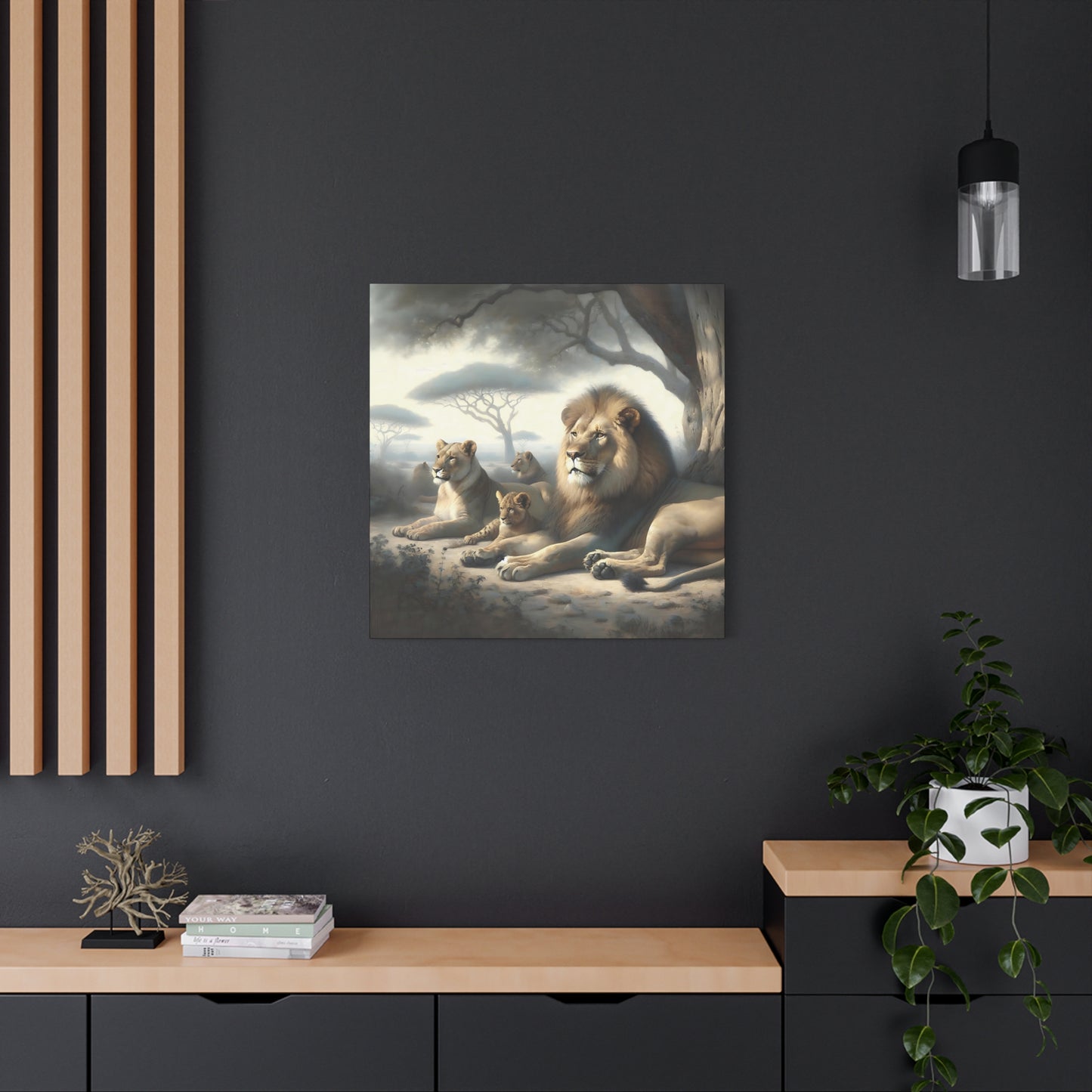 Lion's Pride Canvas Art Print