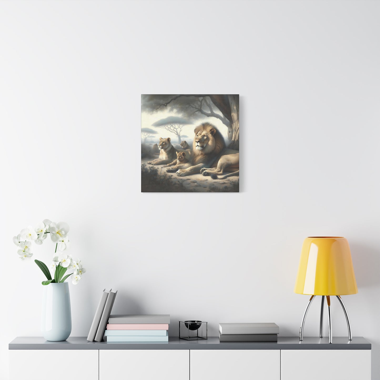 Lion's Pride Canvas Art Print