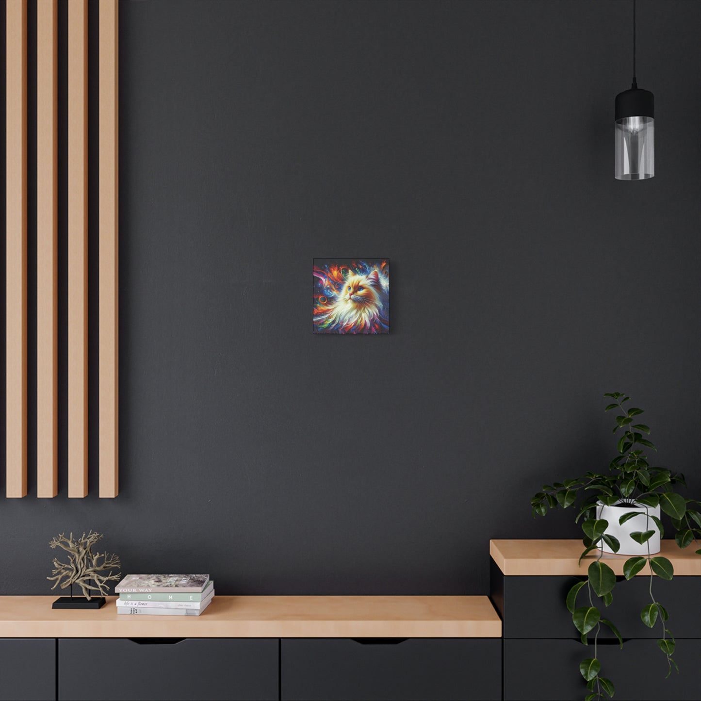 Canvas Print - Flame Point Siamese Cat