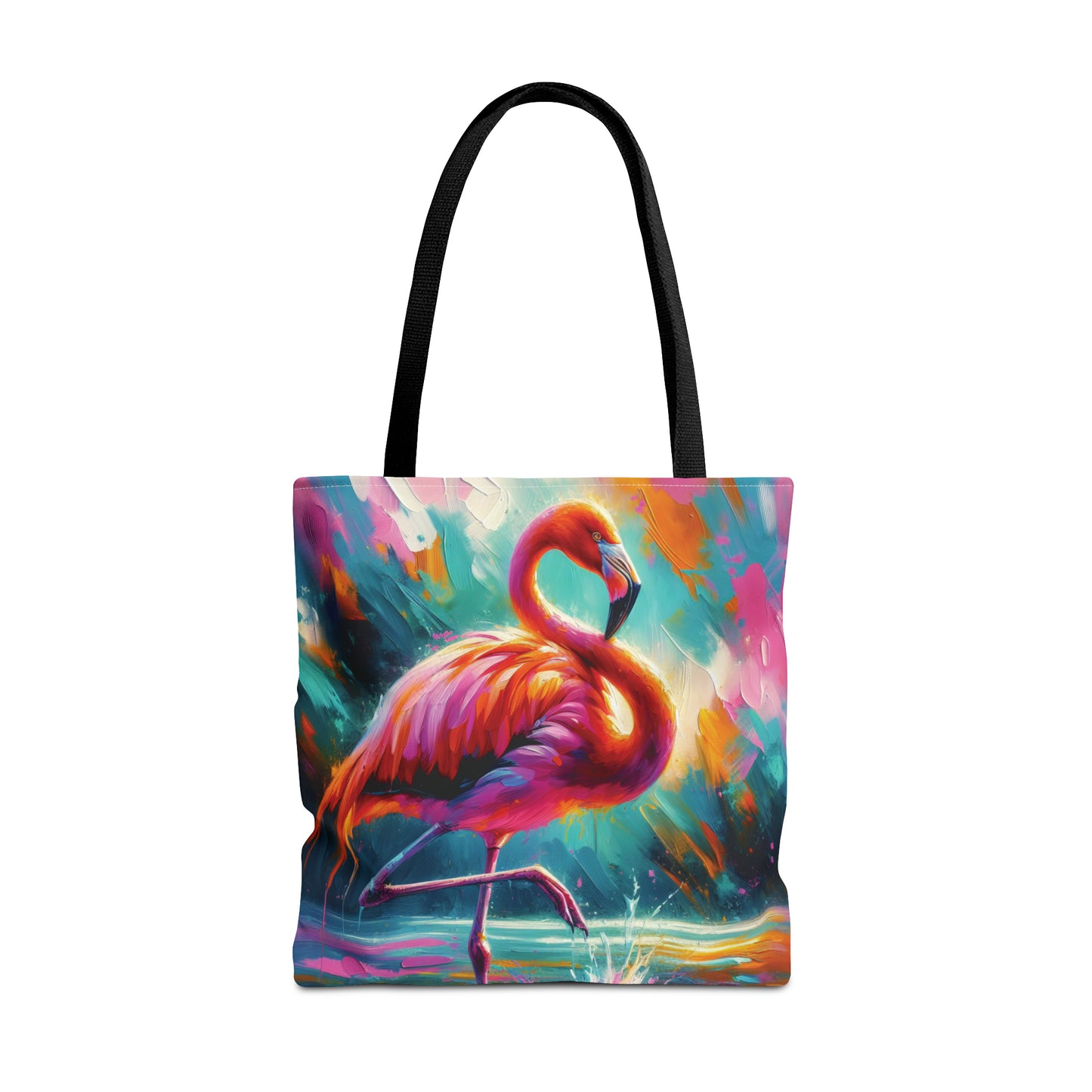Lone Flamingo - Tote Bag