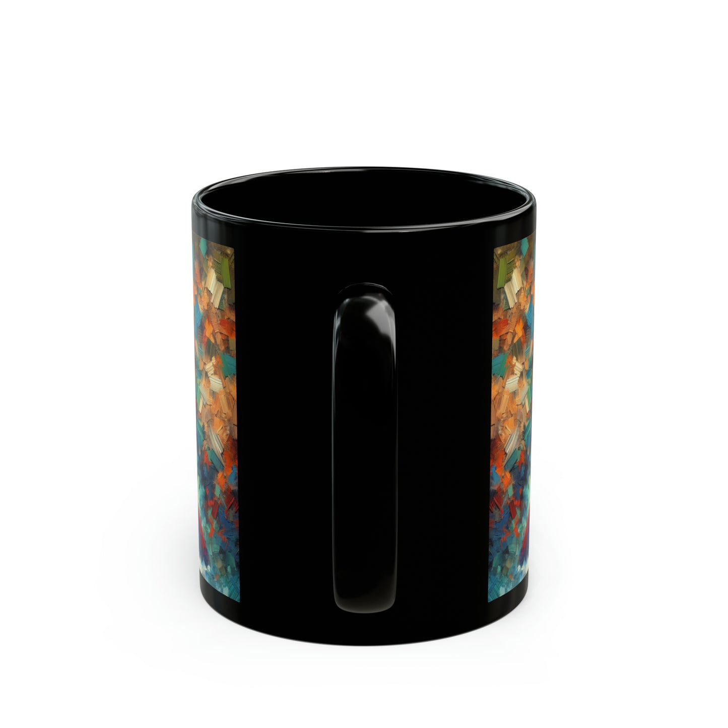 Cardinal with Berries - Black Mugs (11oz, 15oz)
