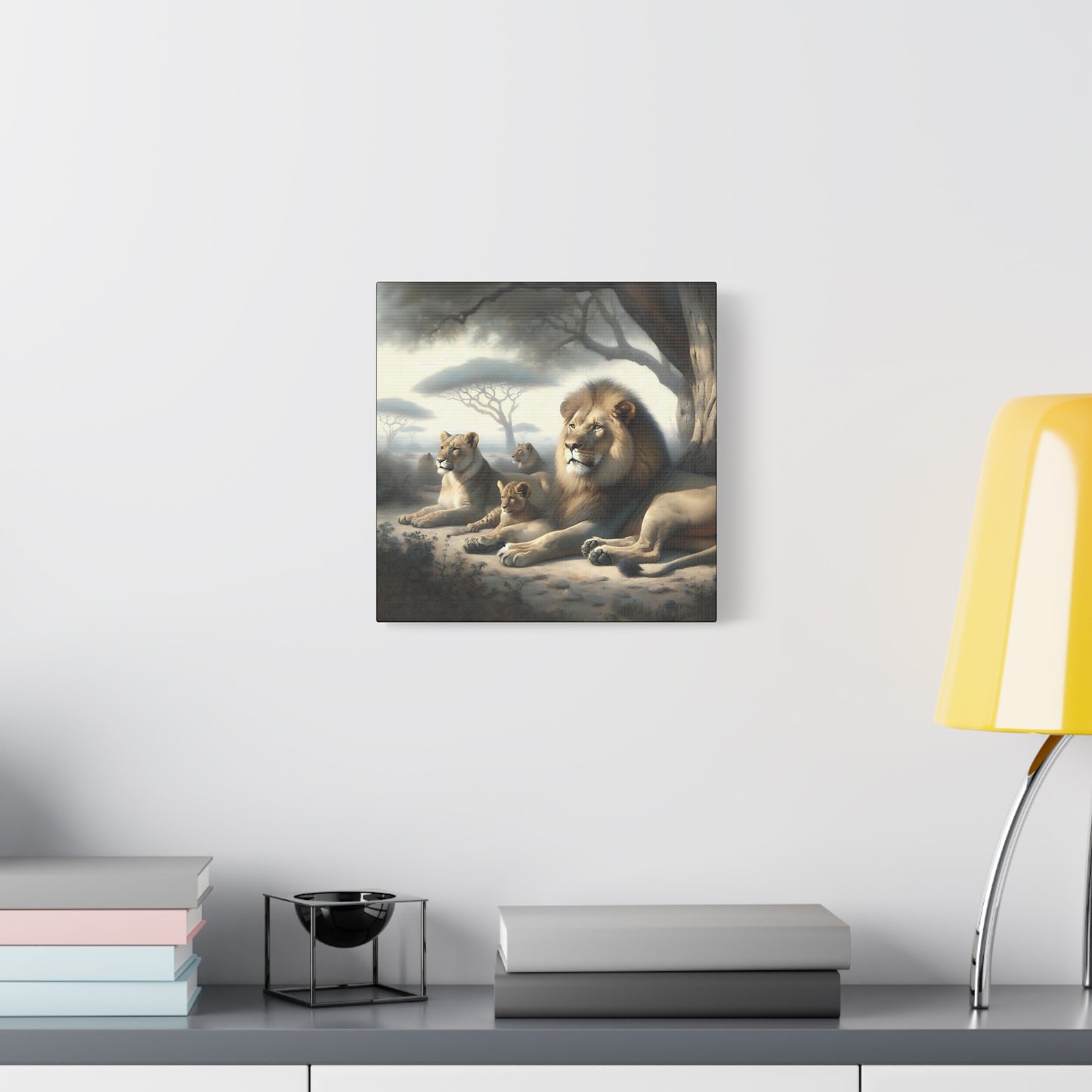 Lion's Pride Canvas Art Print