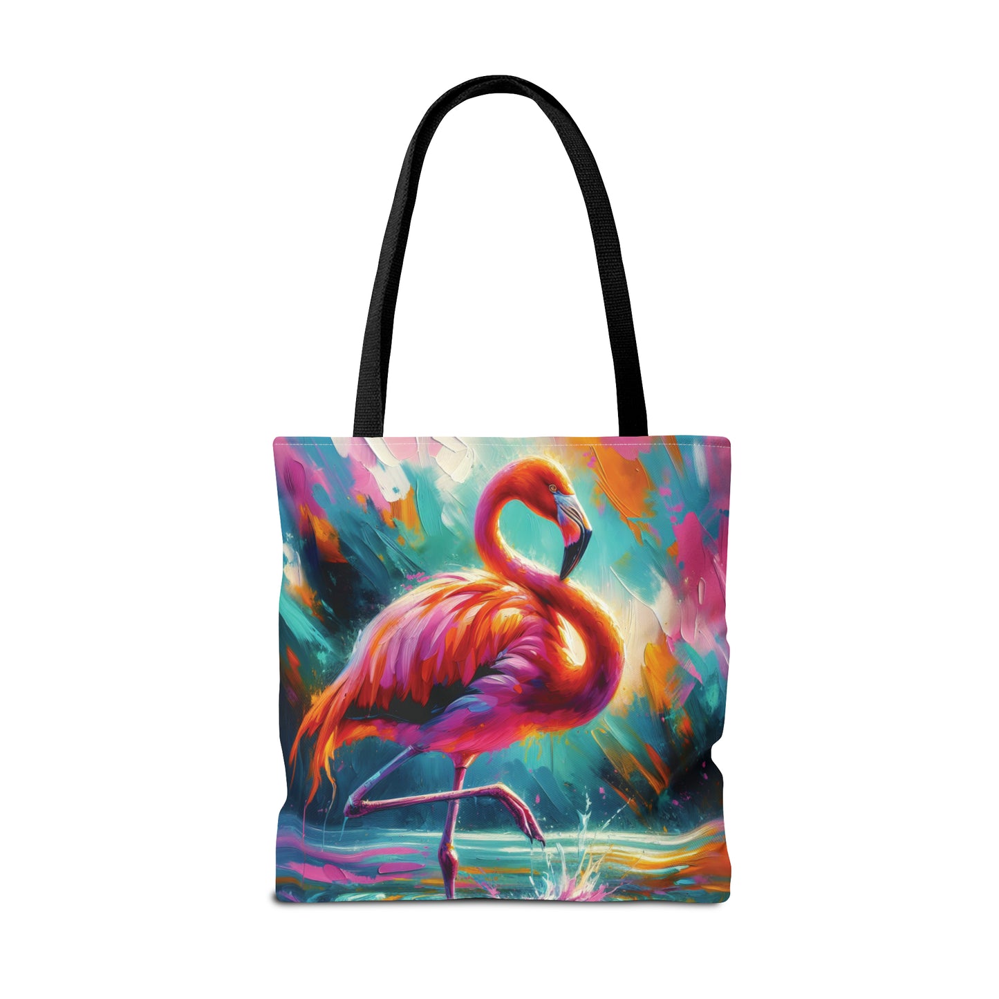 Lone Flamingo - Tote Bag