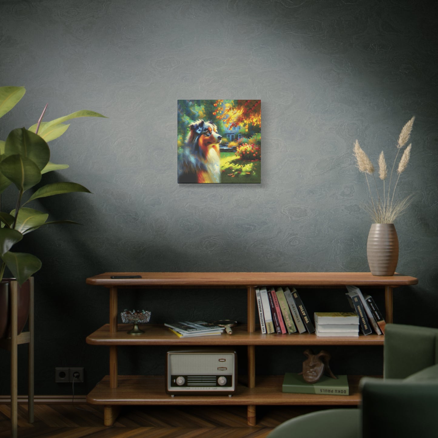 Aussie Autumn Impressionist Canvas Art Print
