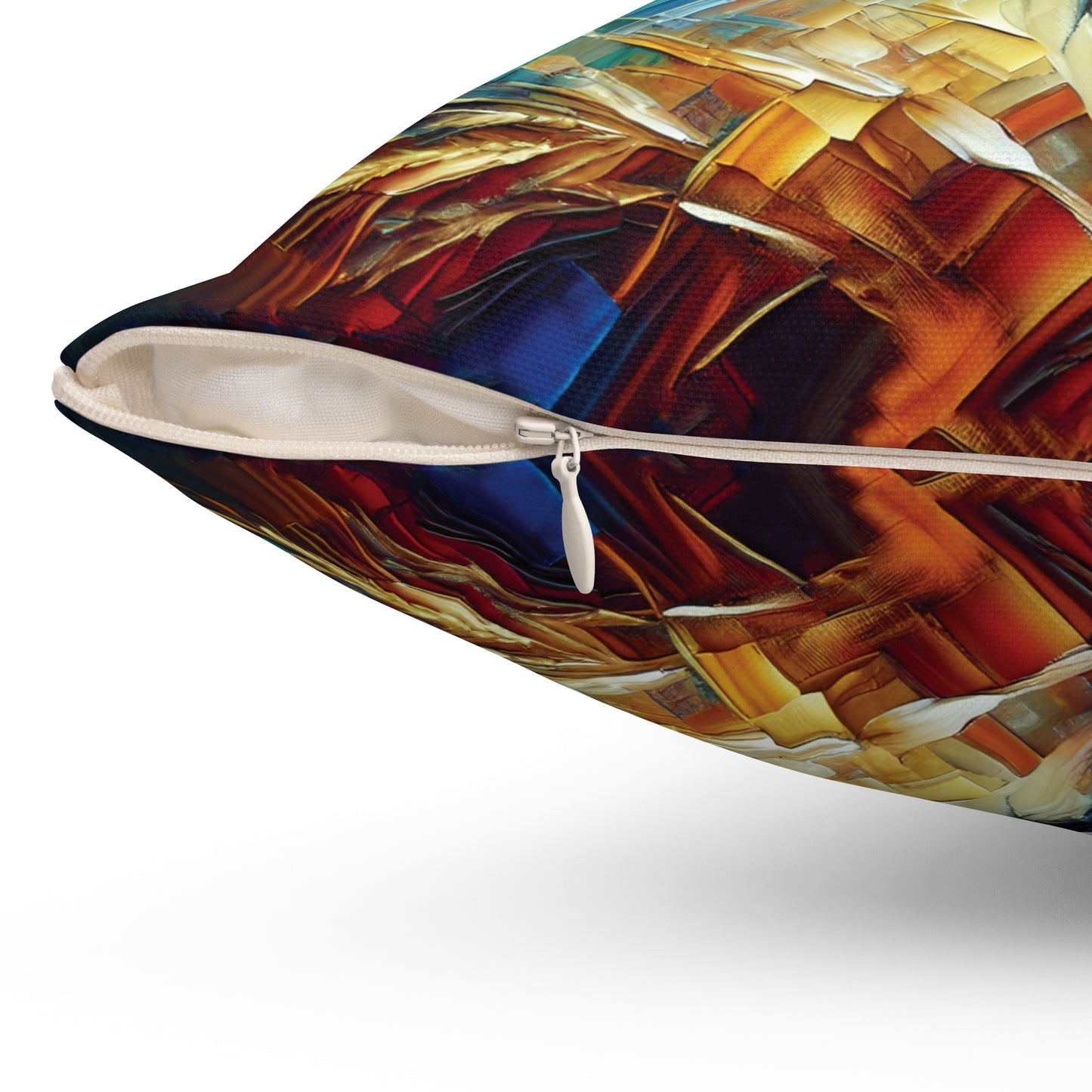 Rooster Morning - Square Throw Pillows