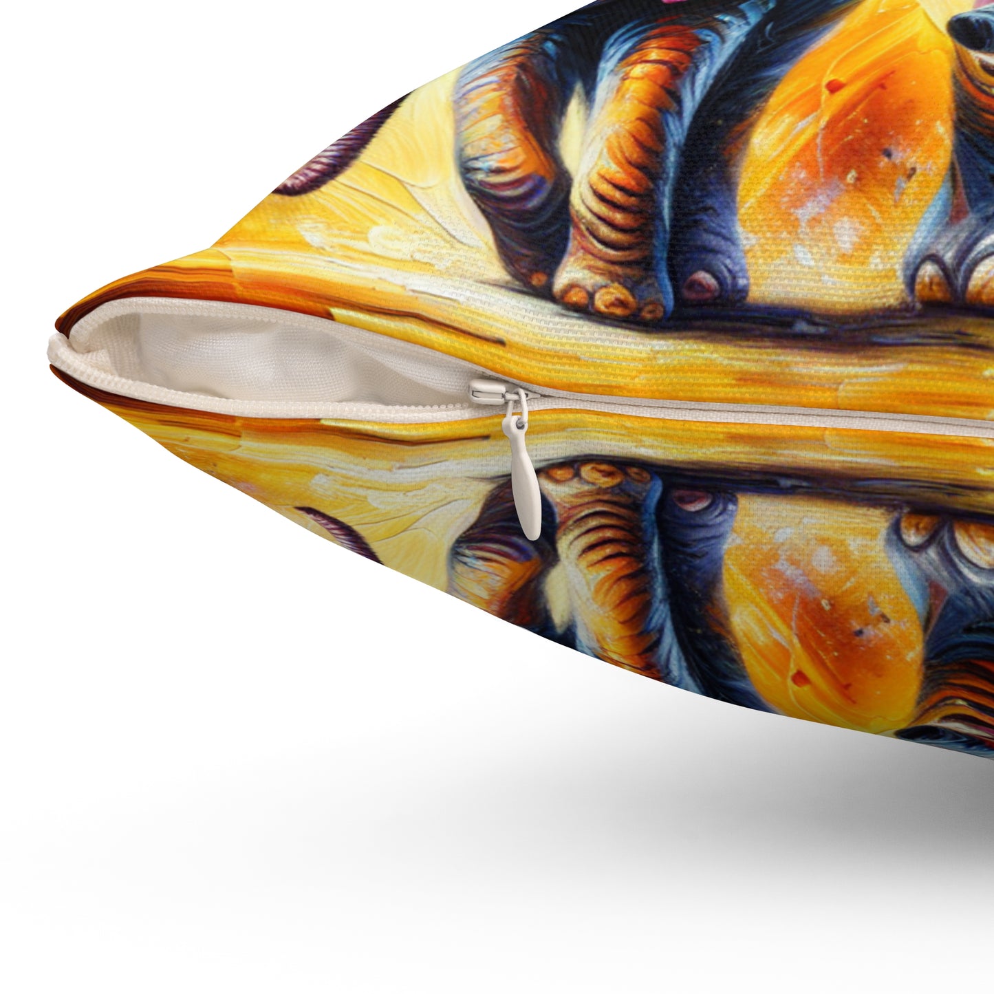 Celebrate Elephants! - Square Throw Pillows