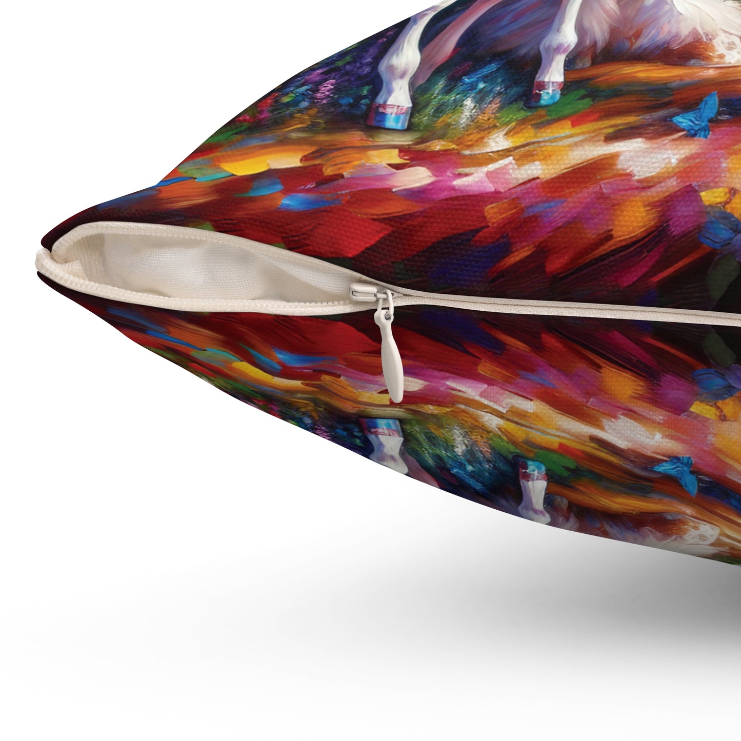 Unicorn Dad - Square Throw Pillows