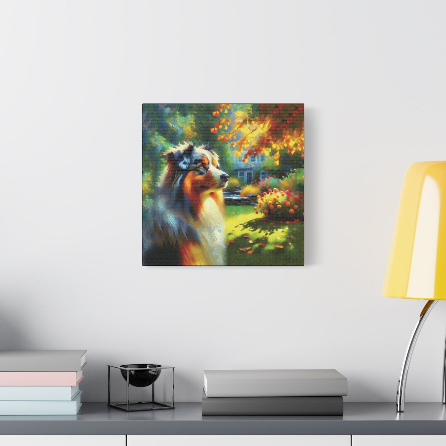 Aussie Autumn Impressionist Canvas Art Print