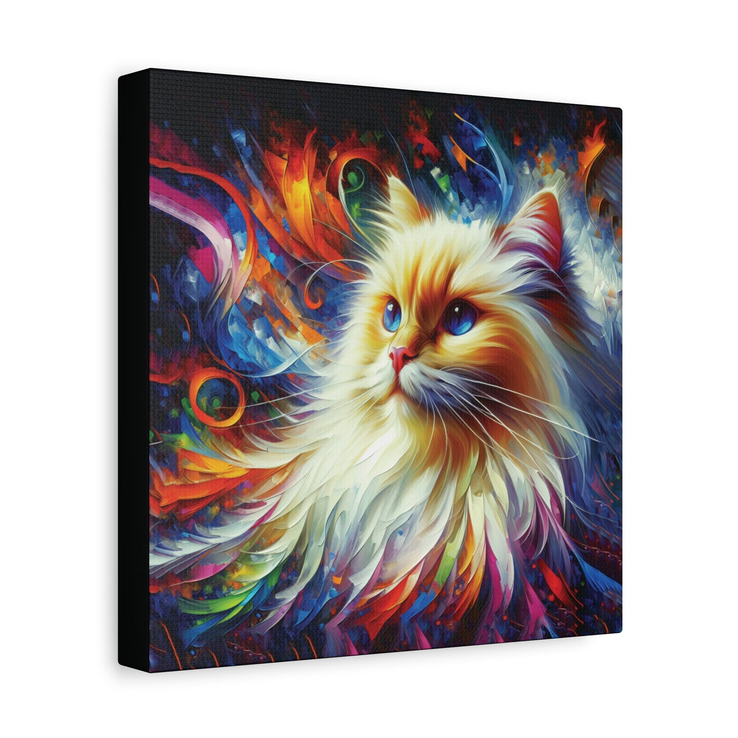 Canvas Print - Flame Point Siamese Cat