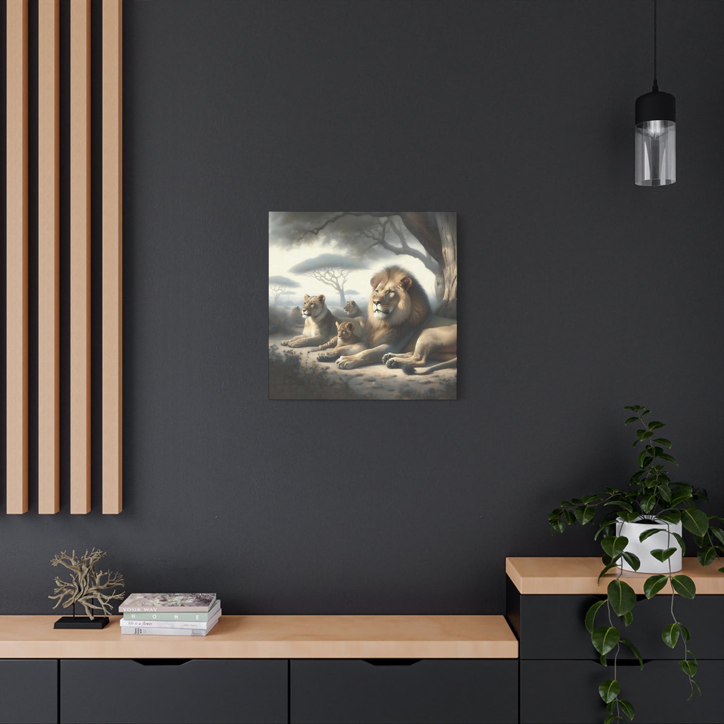 Lion's Pride Canvas Art Print