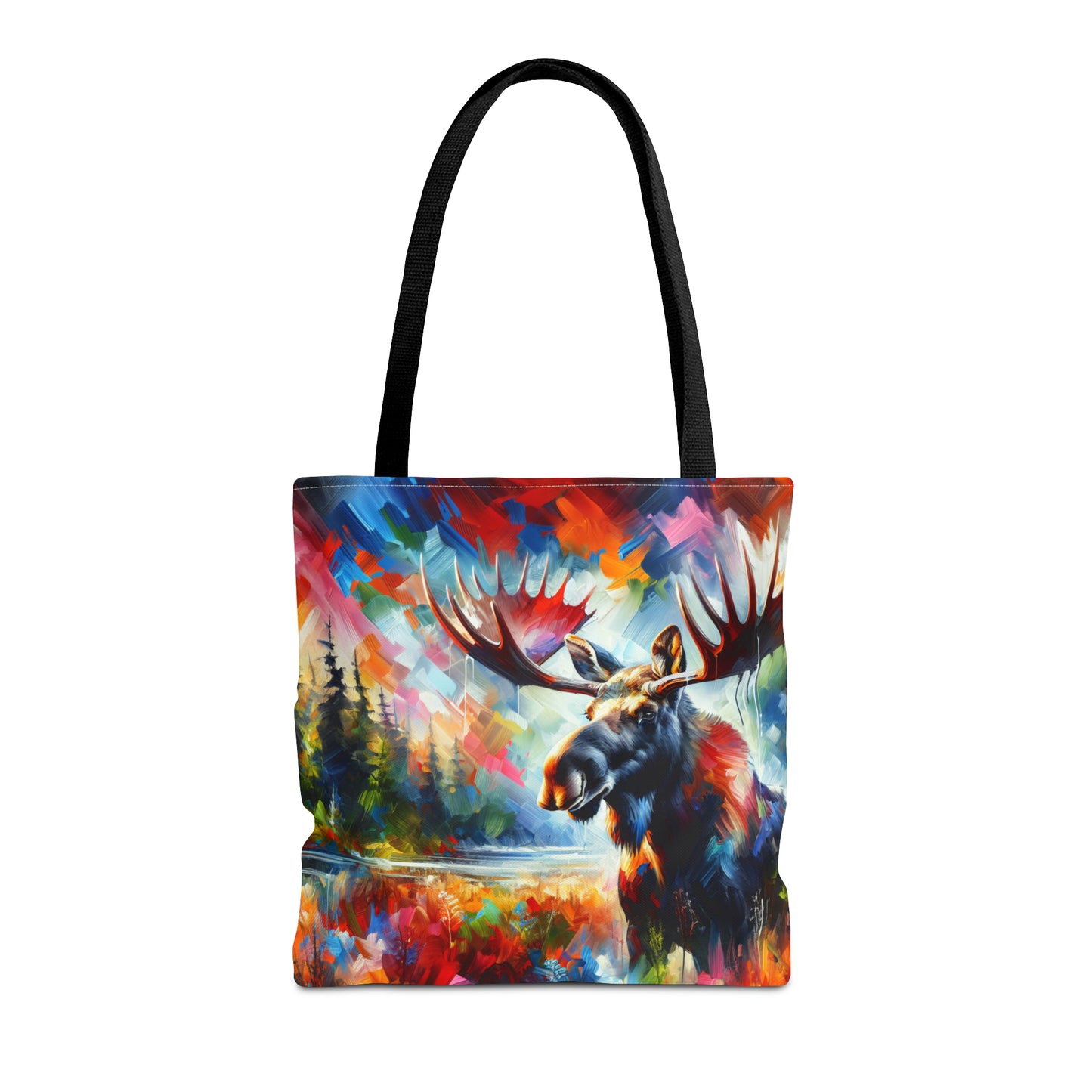 Sunrise Moose Tote Bag