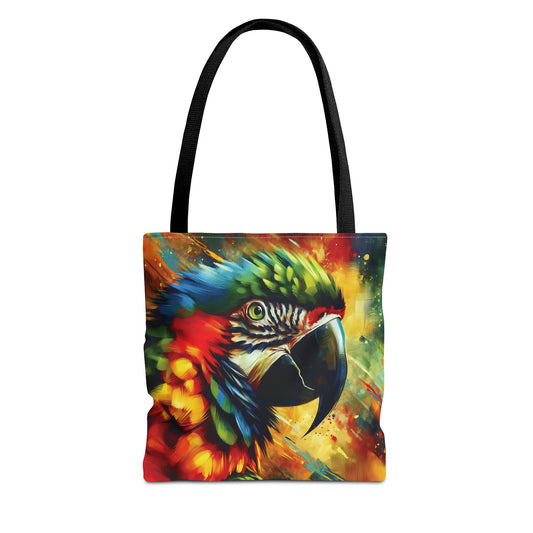 Scarlet Macaw Tote Bag - Stylish and Functional for Tropical Bird Lovers