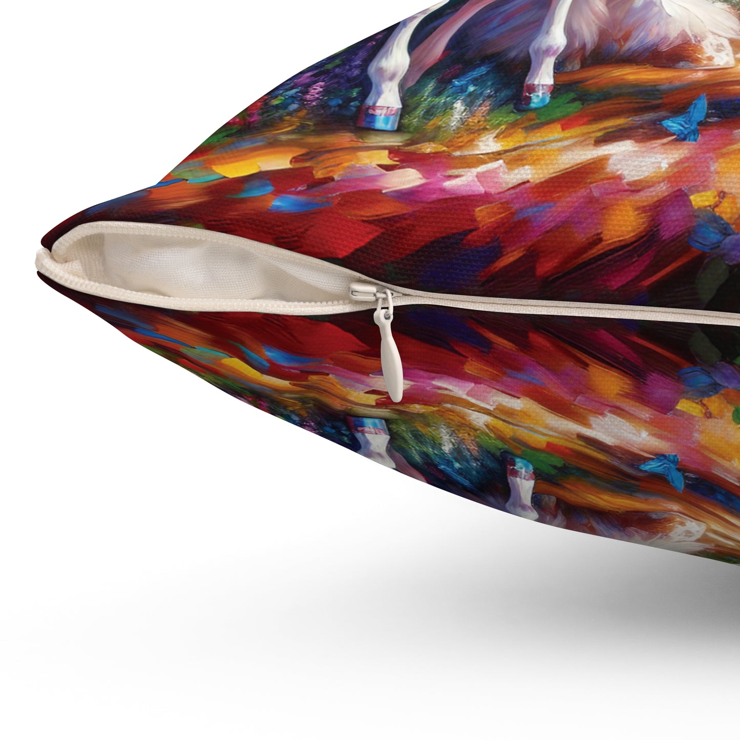 Unicorn Dad - Square Throw Pillows