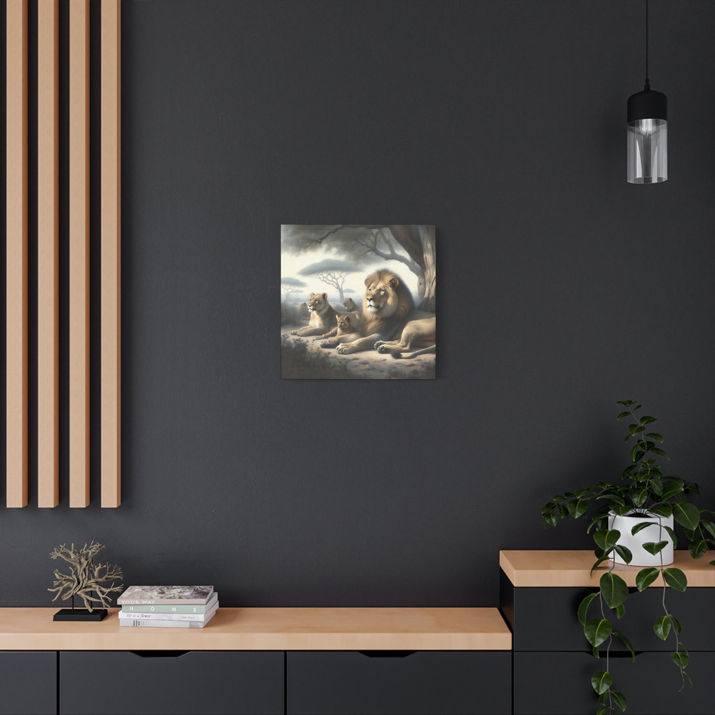 Lion's Pride Canvas Art Print