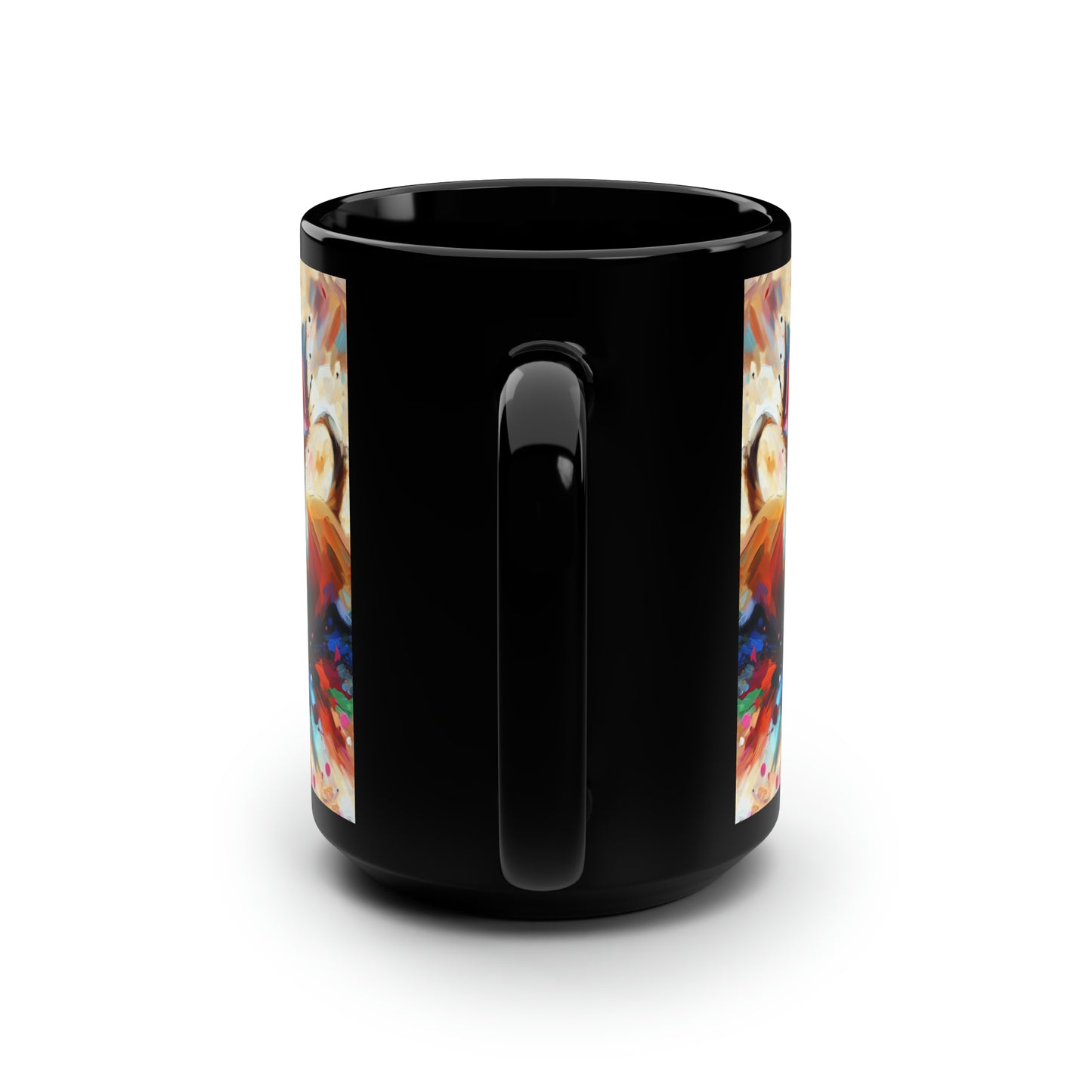 Chihuahua Mayhem - Black Mug, 15oz