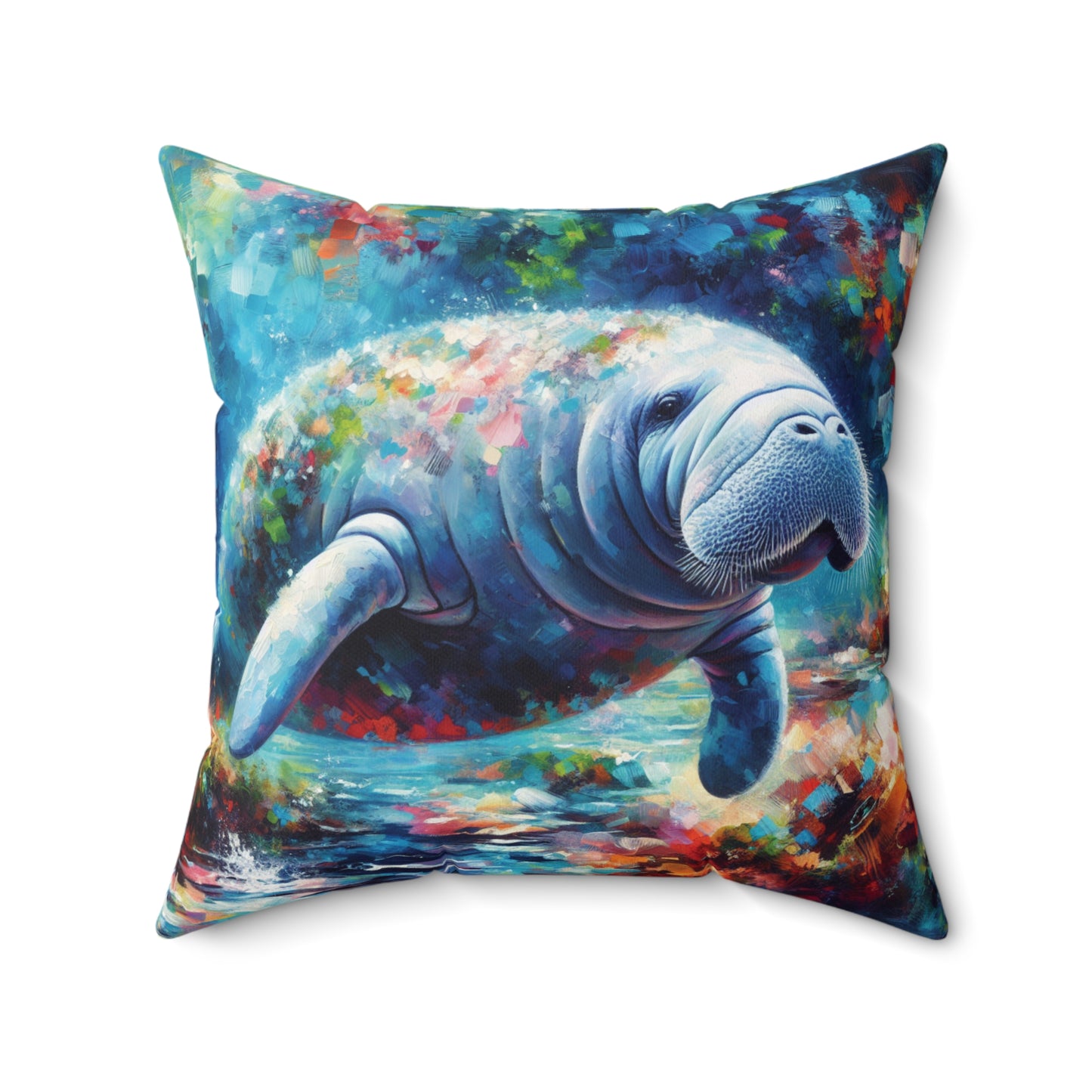 Manatee Garden - Square Pillows