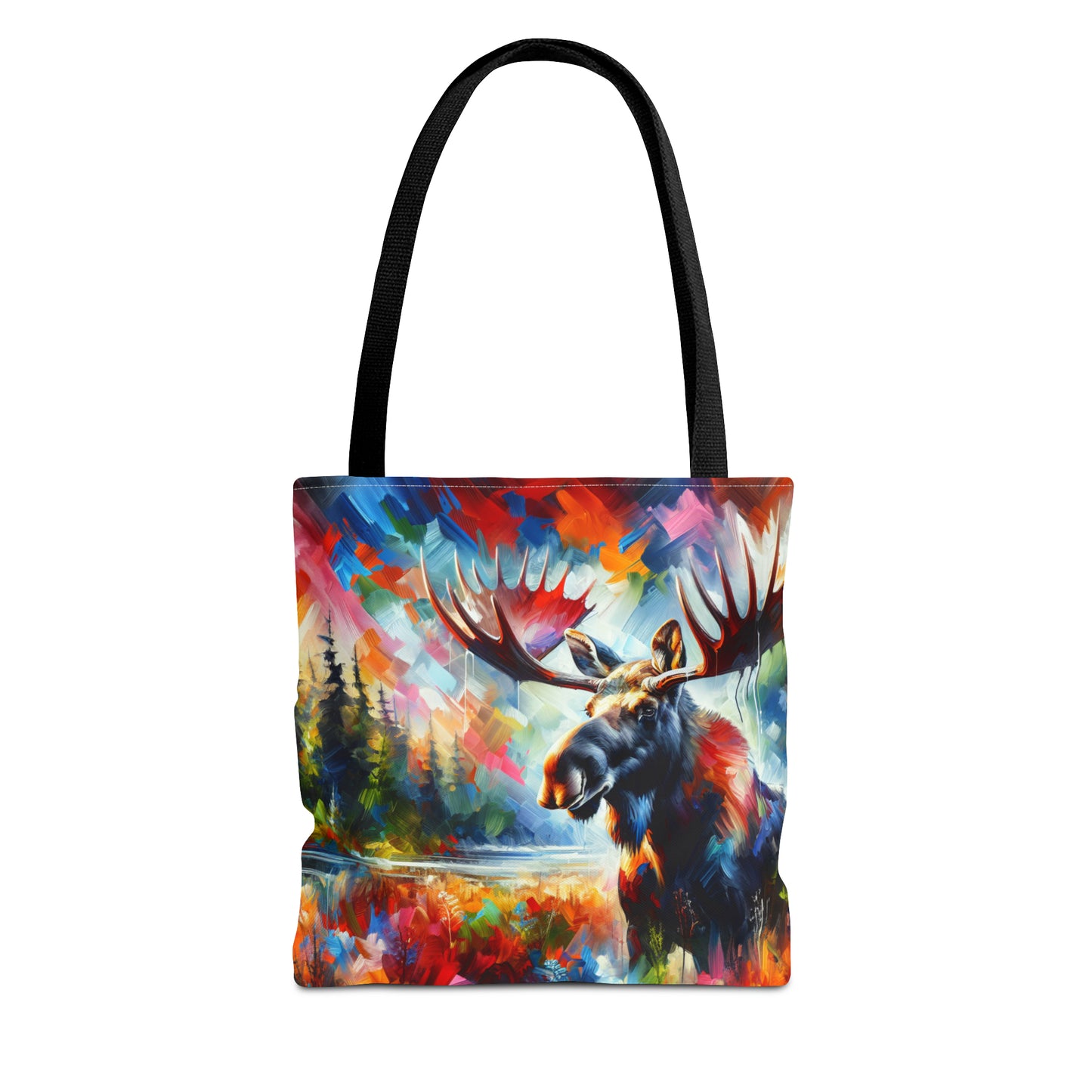 Sunrise Moose Tote Bag