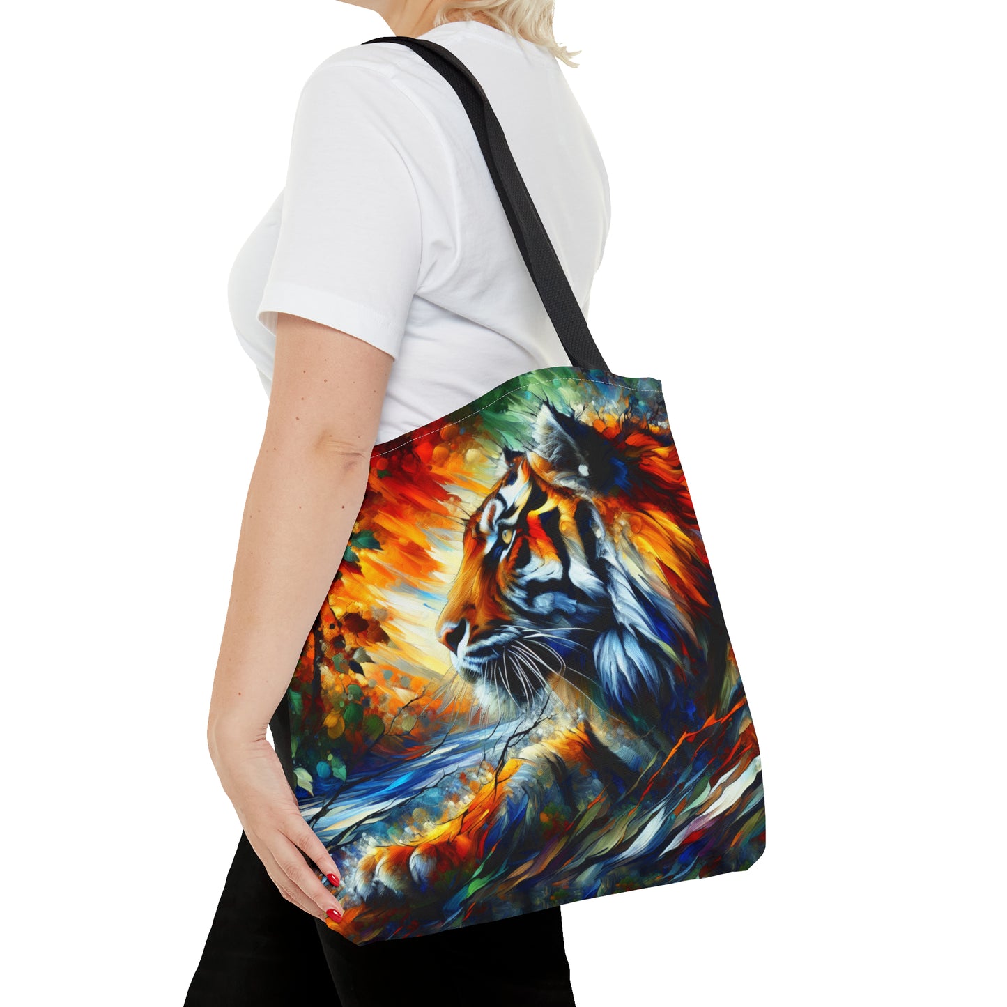 Tiger Focus Tote Bag