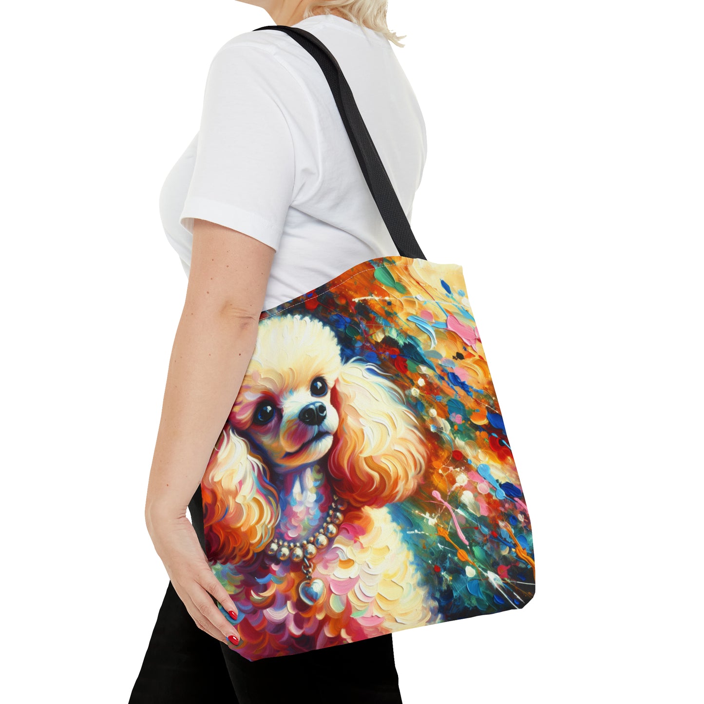 Cream Poodle - Tote Bag