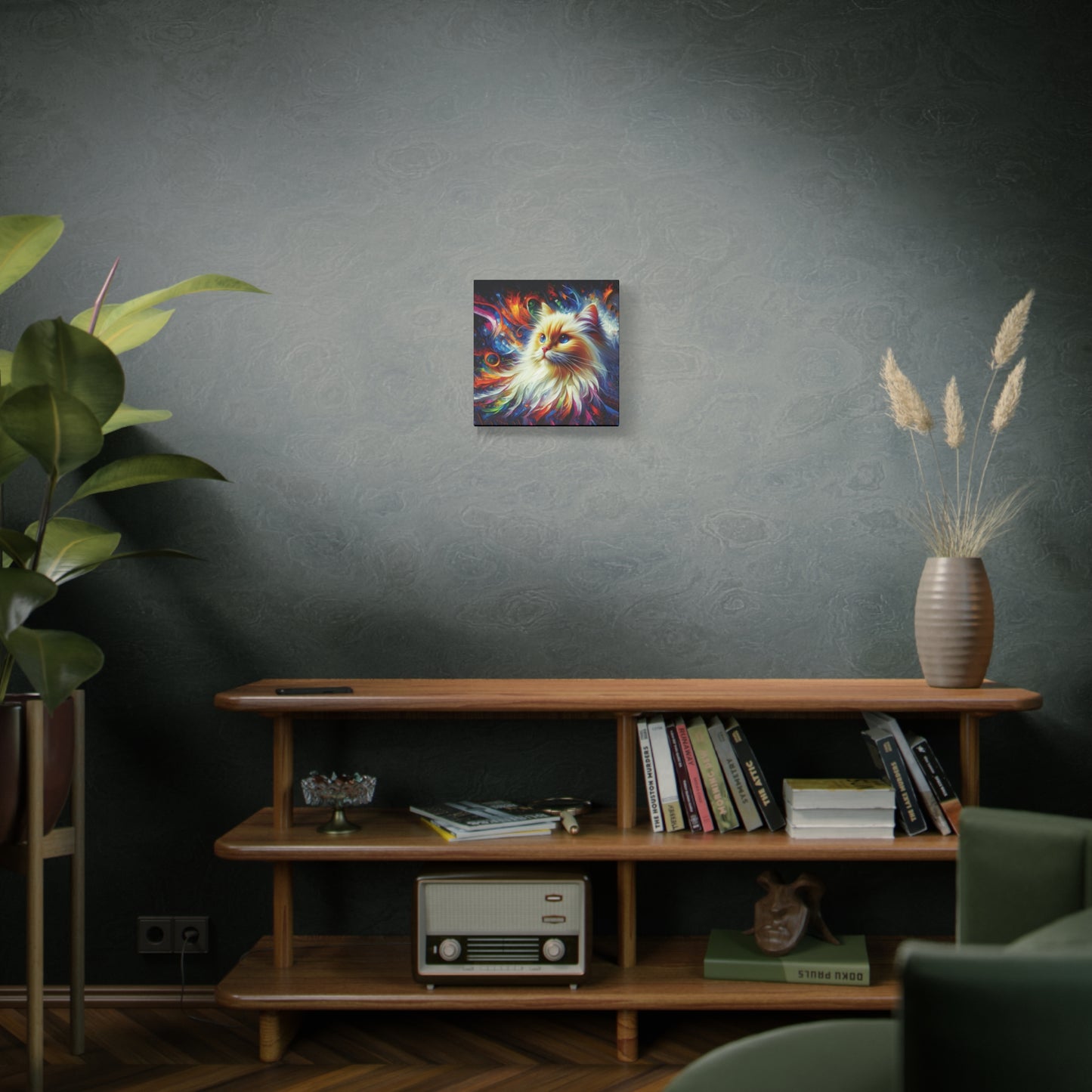 Canvas Print - Flame Point Siamese Cat