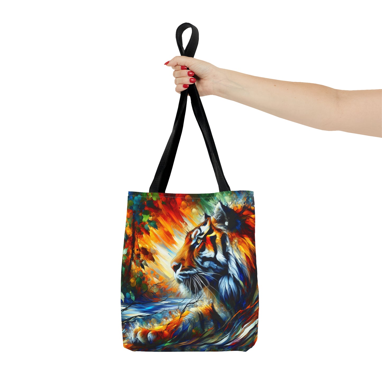 Tiger Focus Tote Bag
