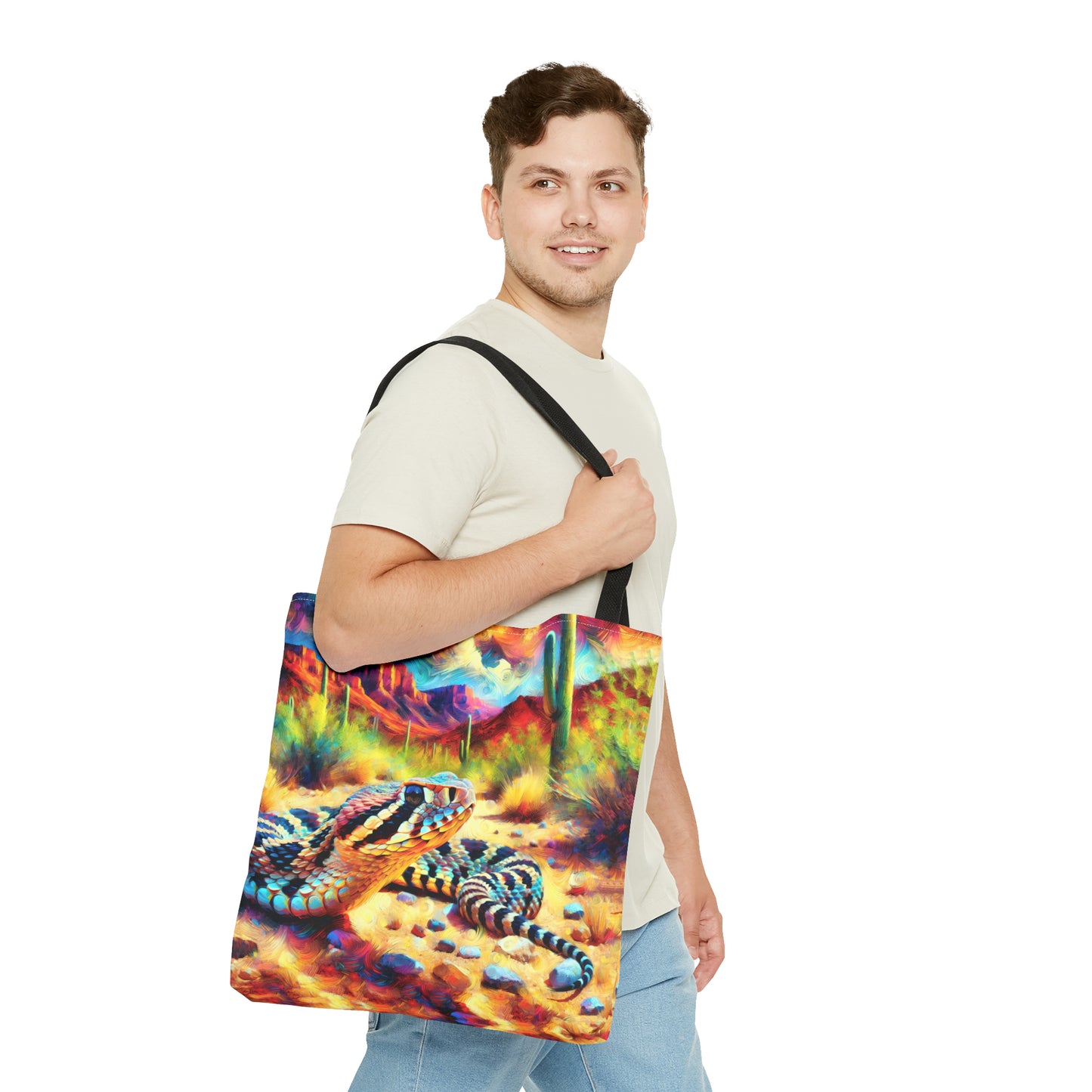 Desert Rattlesnake - Tote Bag