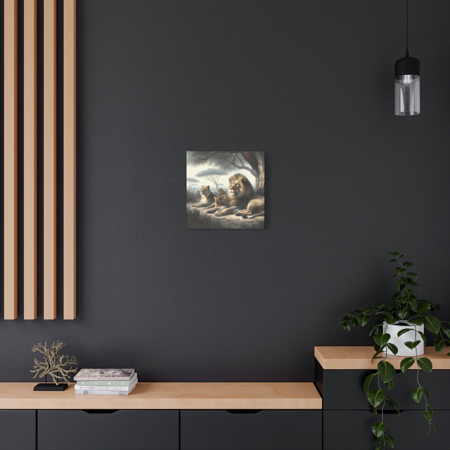 Lion's Pride Canvas Art Print