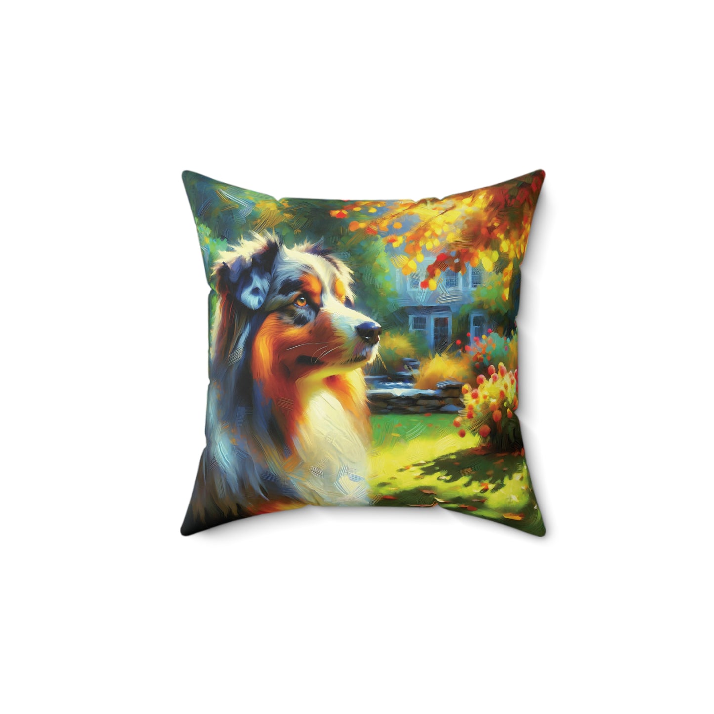 Aussie Autumn - Square Throw Pillow