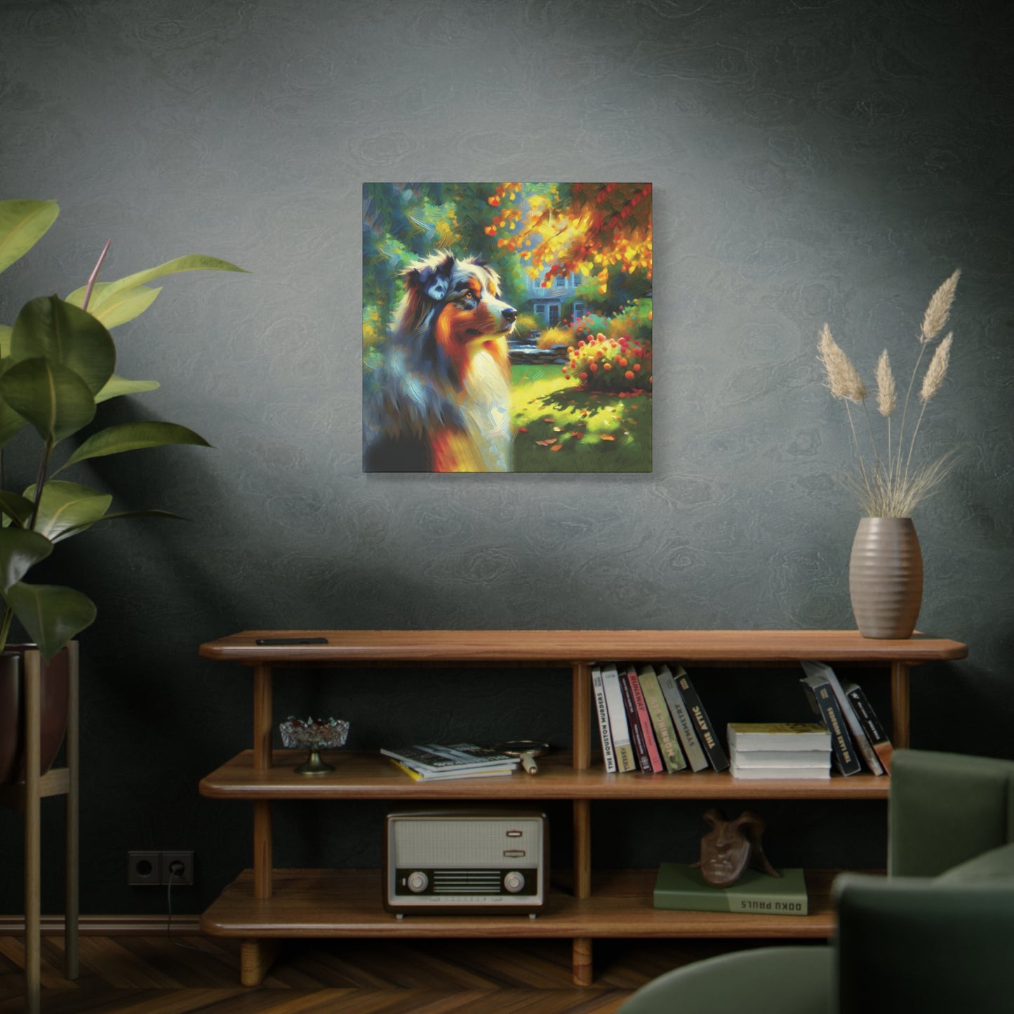 Aussie Autumn Impressionist Canvas Art Print