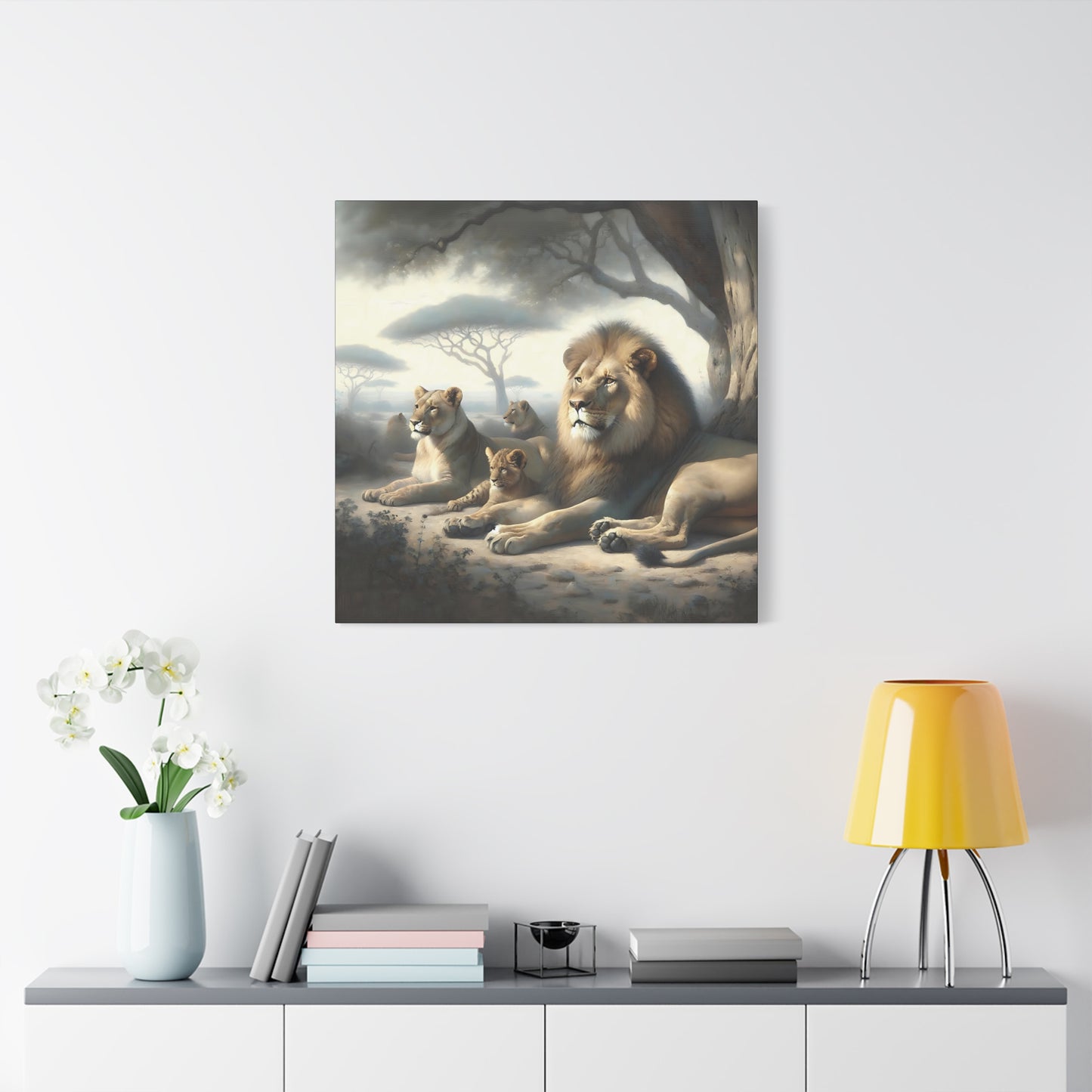 Lion's Pride Canvas Art Print