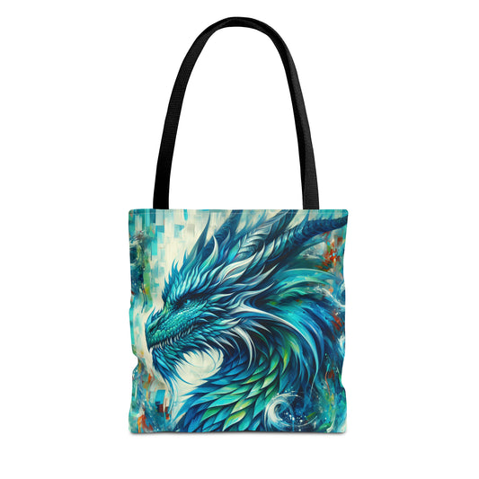 Aquamarine Dragon - Tote Bag