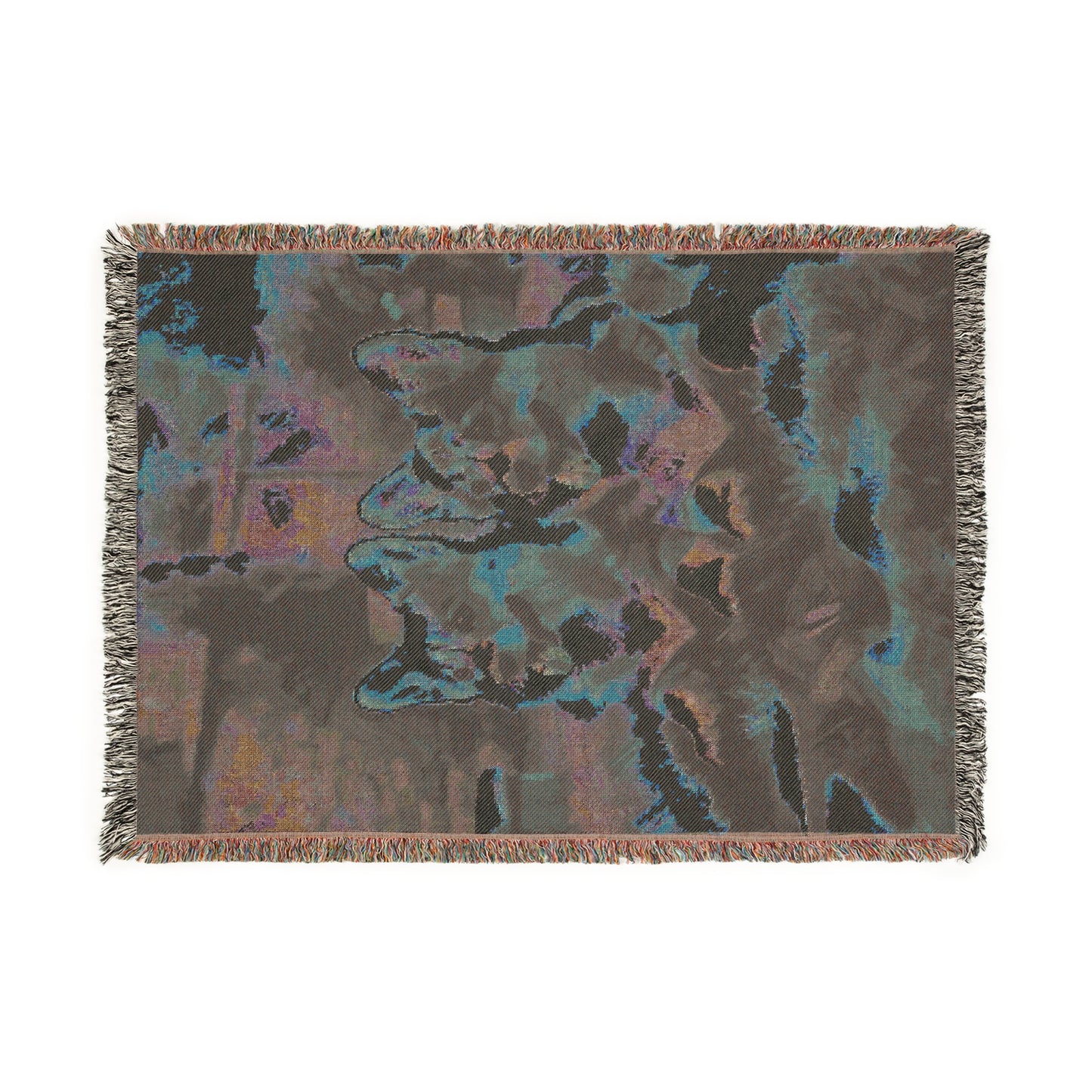 Corgi Woven Blanket - Cozy Pet Lover Gift