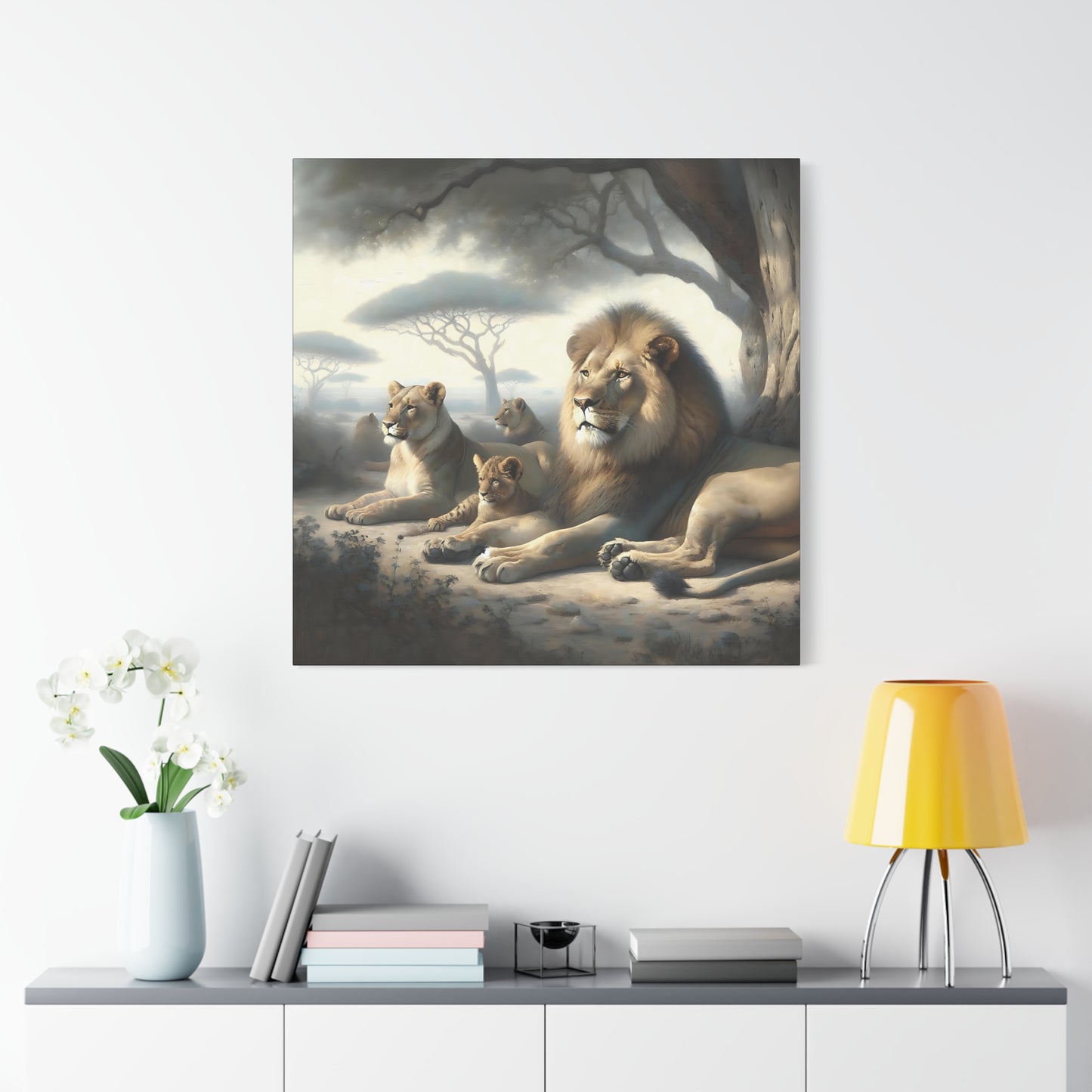 Lion's Pride Canvas Art Print
