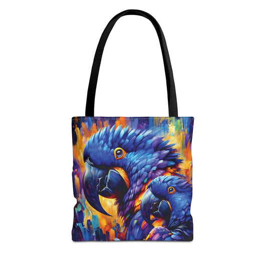 Hyacinth Macaws Tote Bag - Stylish and Functional for Parrot Lovers