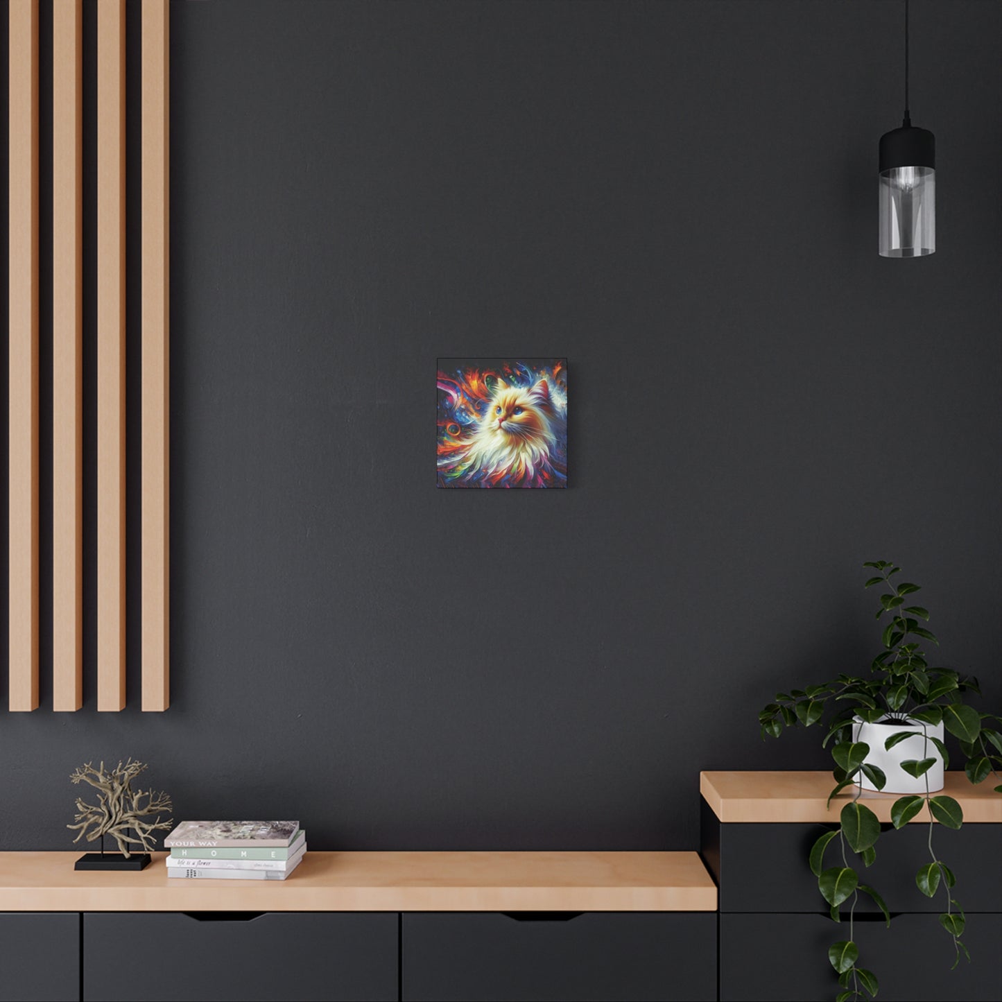 Canvas Print - Flame Point Siamese Cat