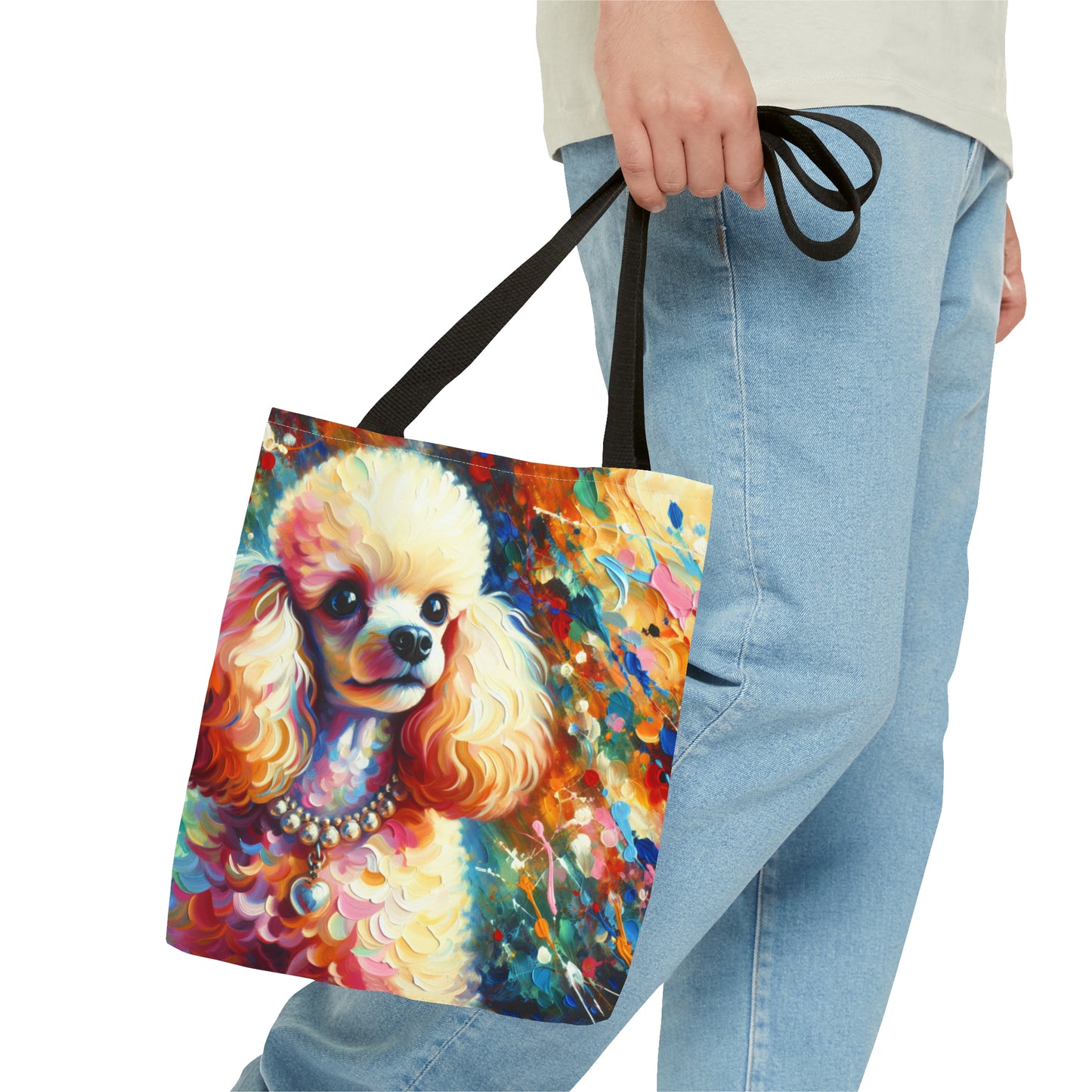 Cream Poodle - Tote Bag