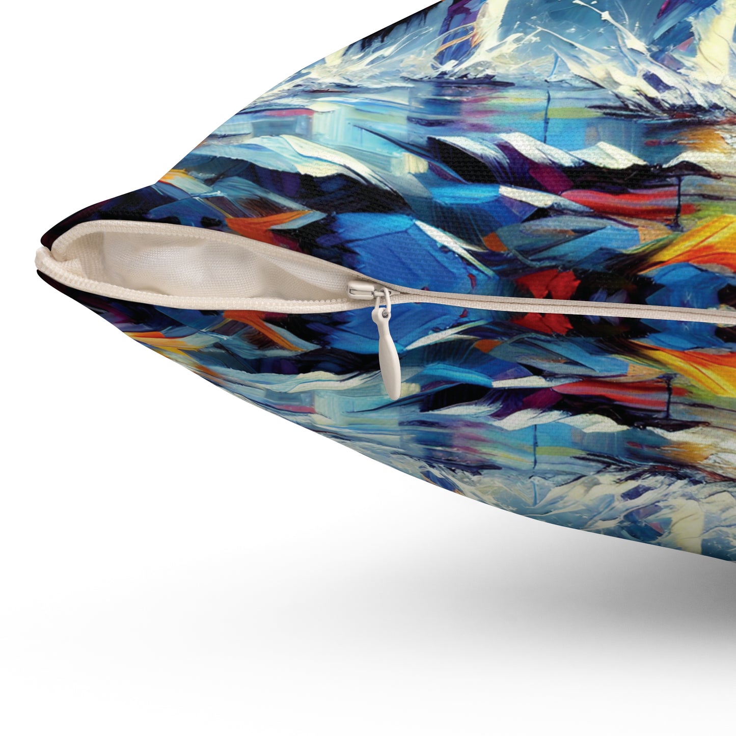 Reigning Wolves - Square Throw Pillows