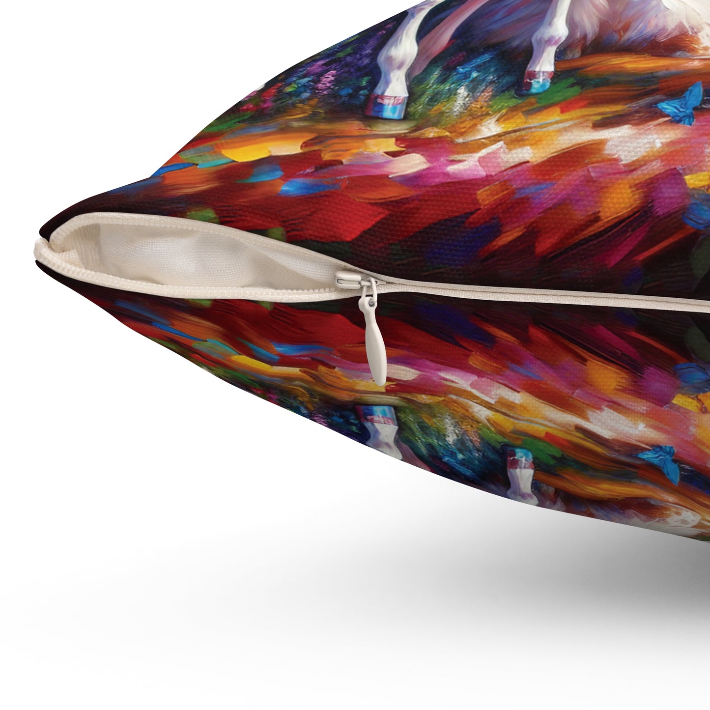 Unicorn Dad - Square Throw Pillows