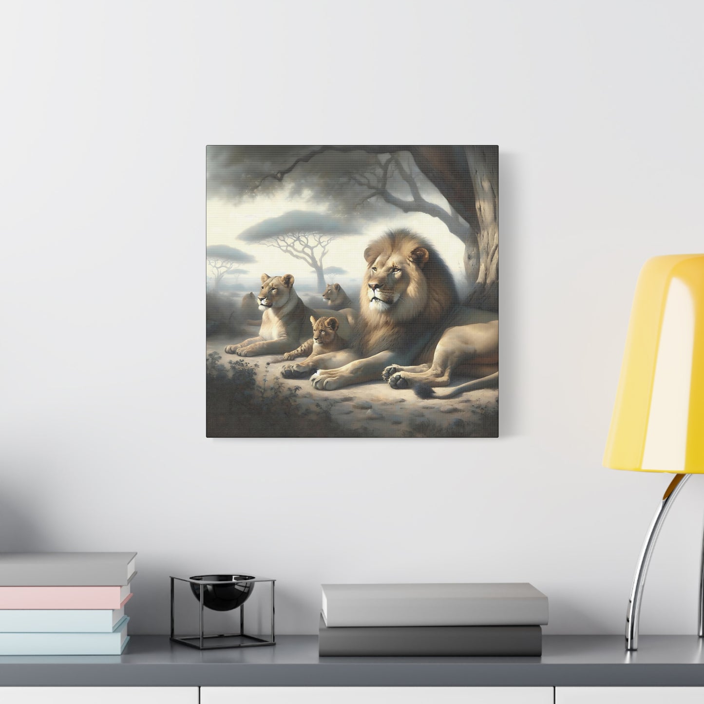Lion's Pride Canvas Art Print